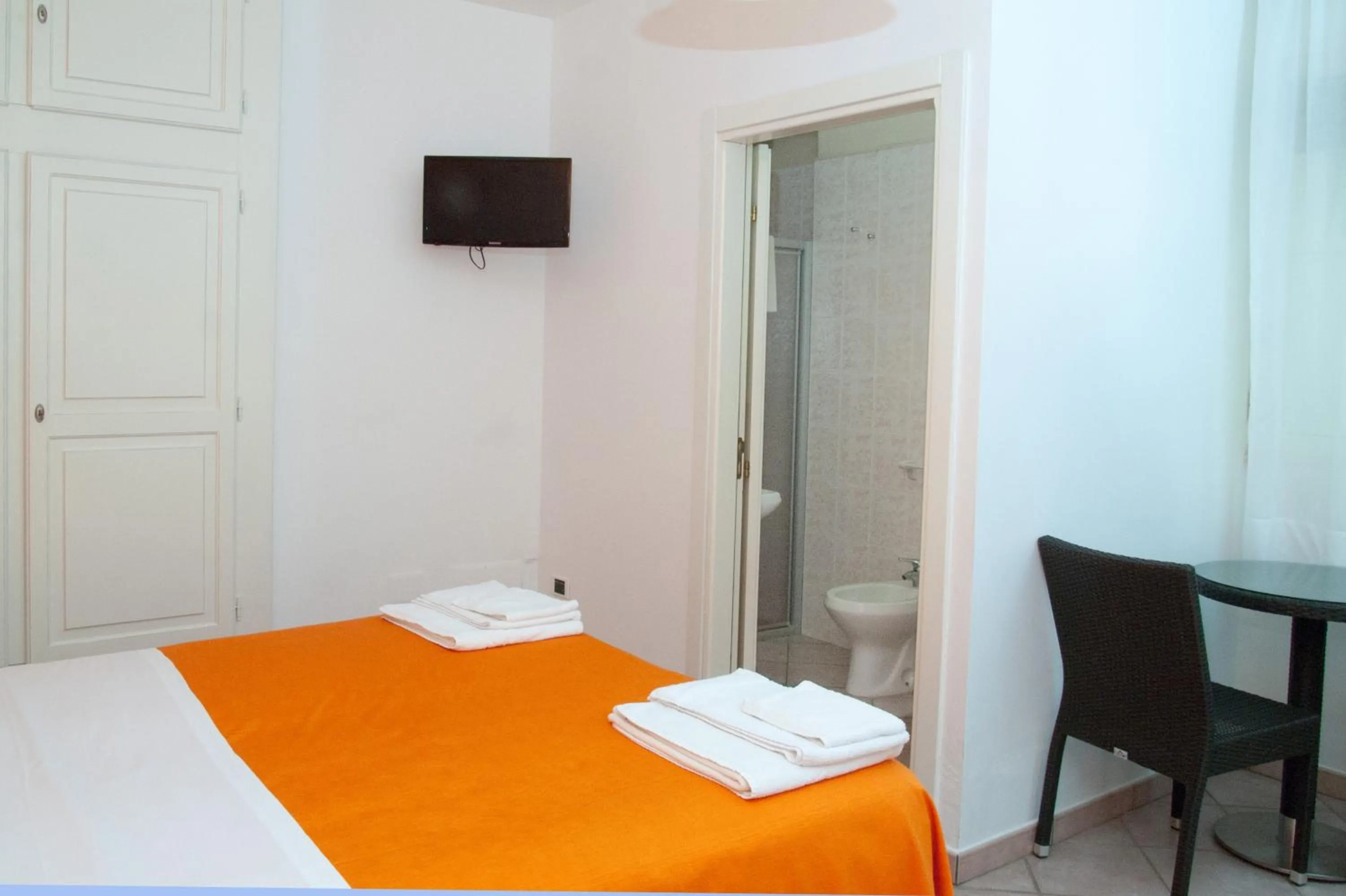 Bed in Hotel Villa Giovanna