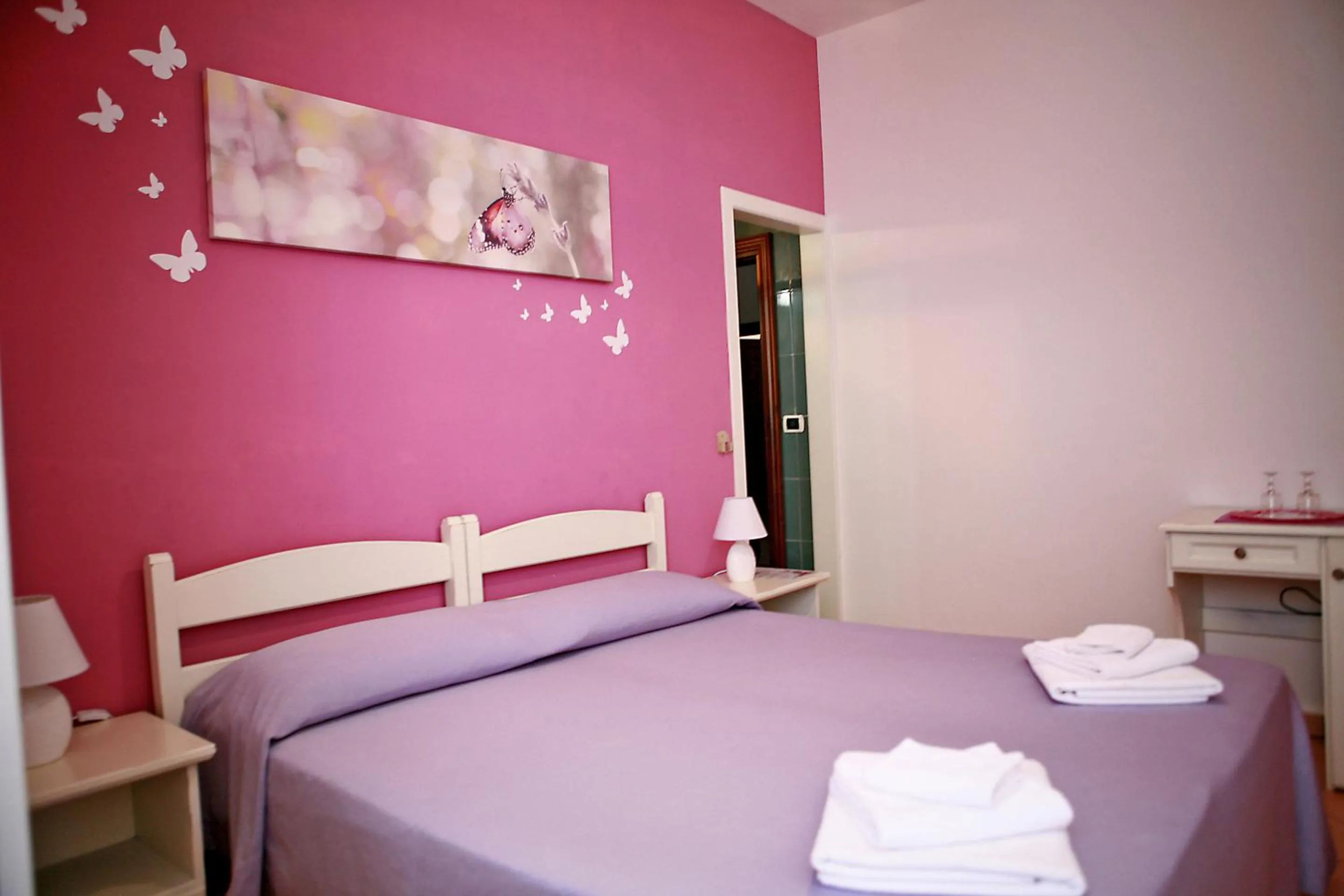 Bedroom, Bed in Hotel Villa Giovanna