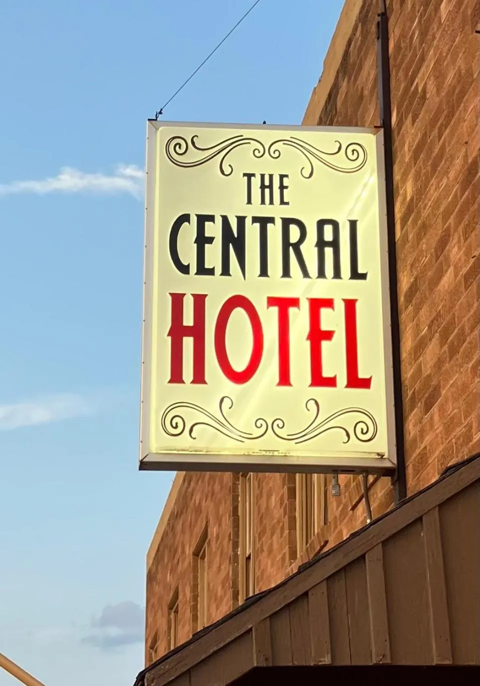 The Central Hotel OF 1910