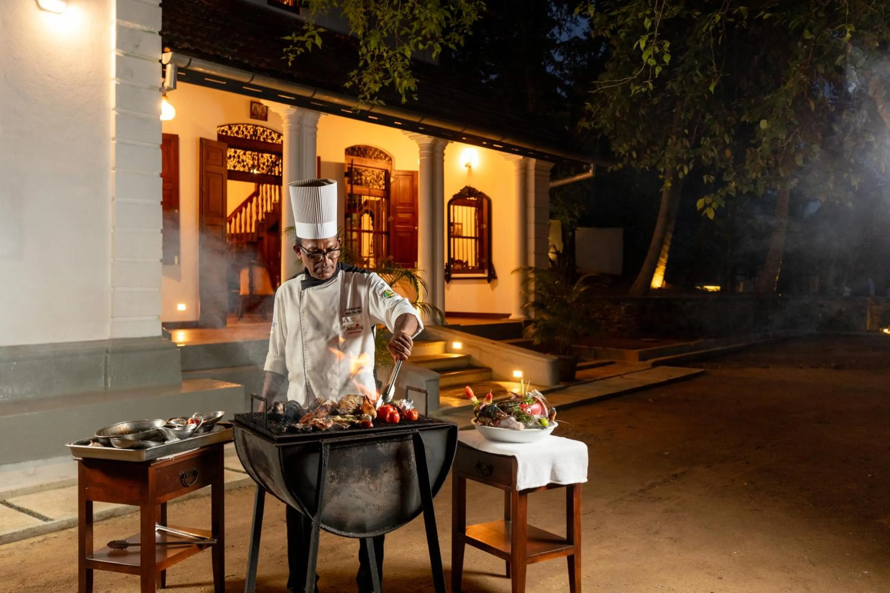BBQ facilities in Jetwing Galle Heritage Home