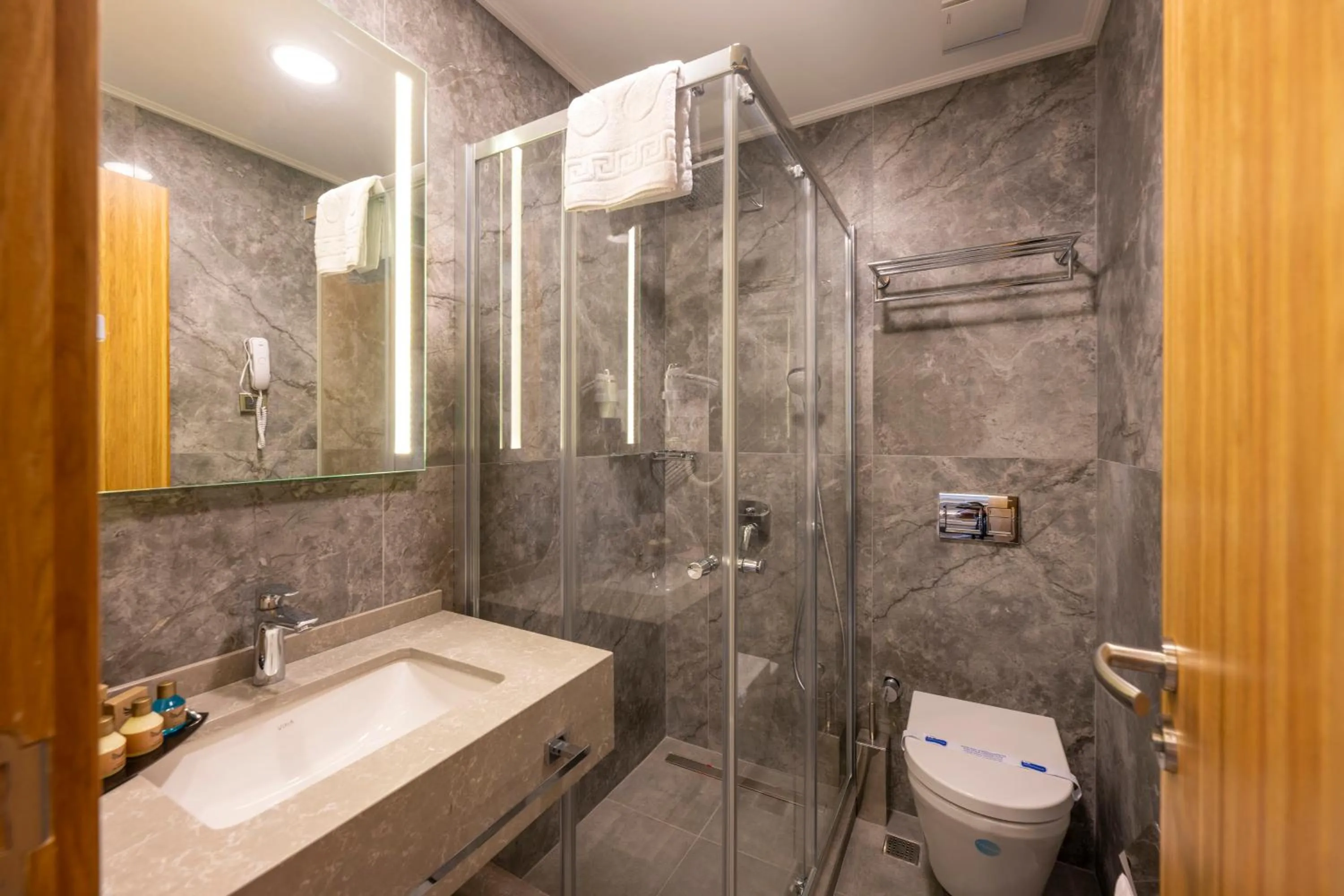 Bathroom in Hotel Ravi