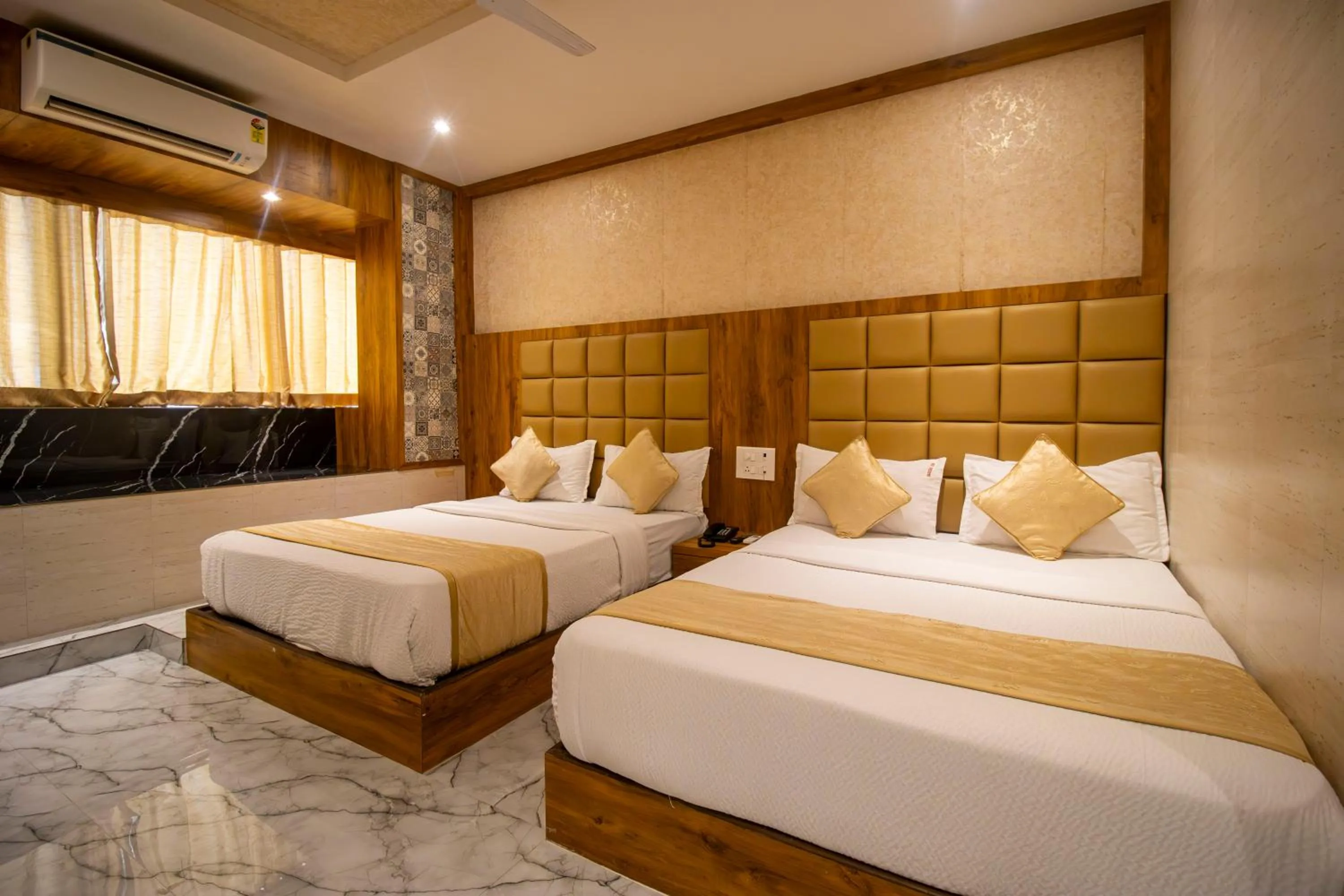 Bed in Hotel BKC Prime Near Trade Centre US Embassy, Mumbai