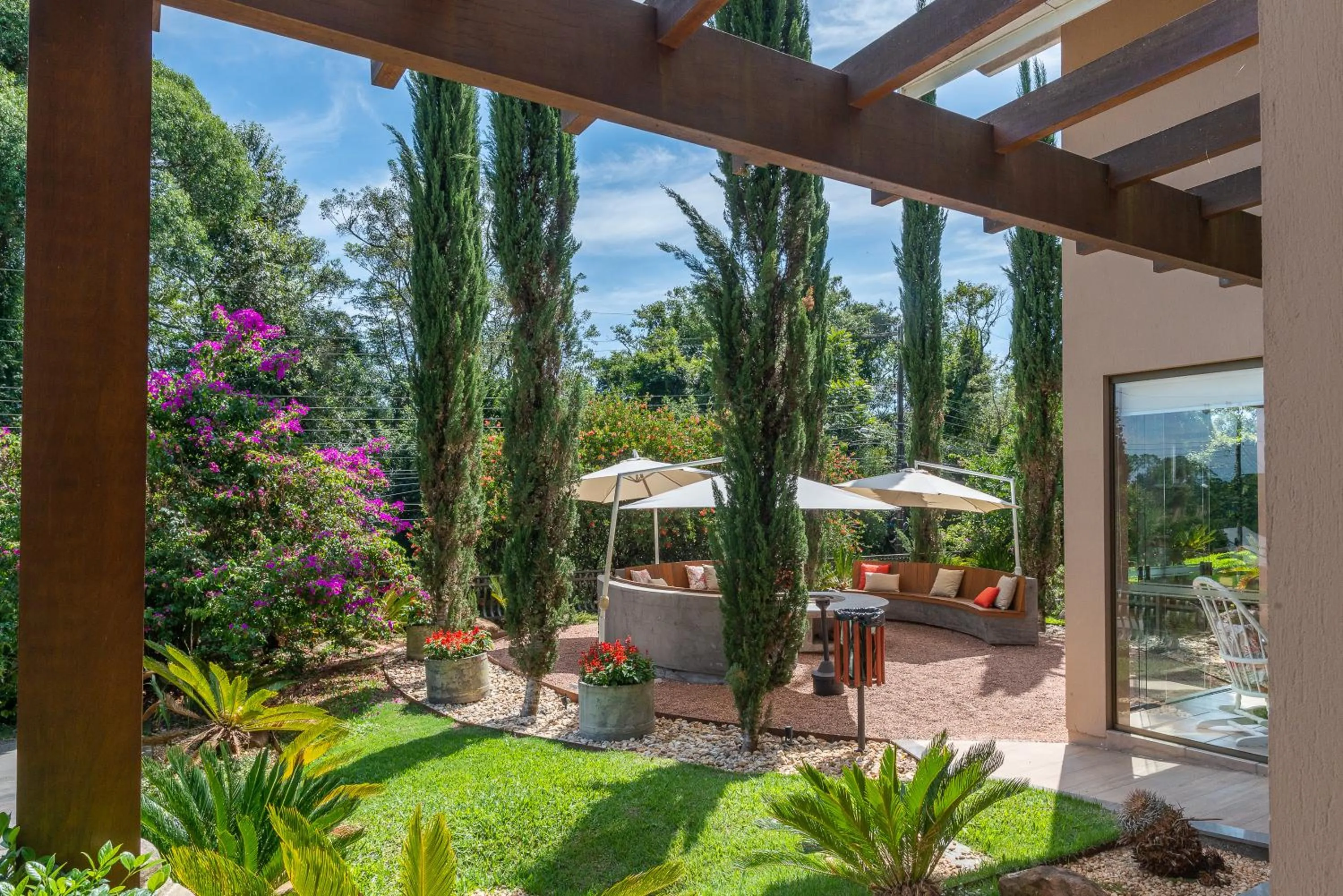 Garden in Hotel Monte Felice Bosque