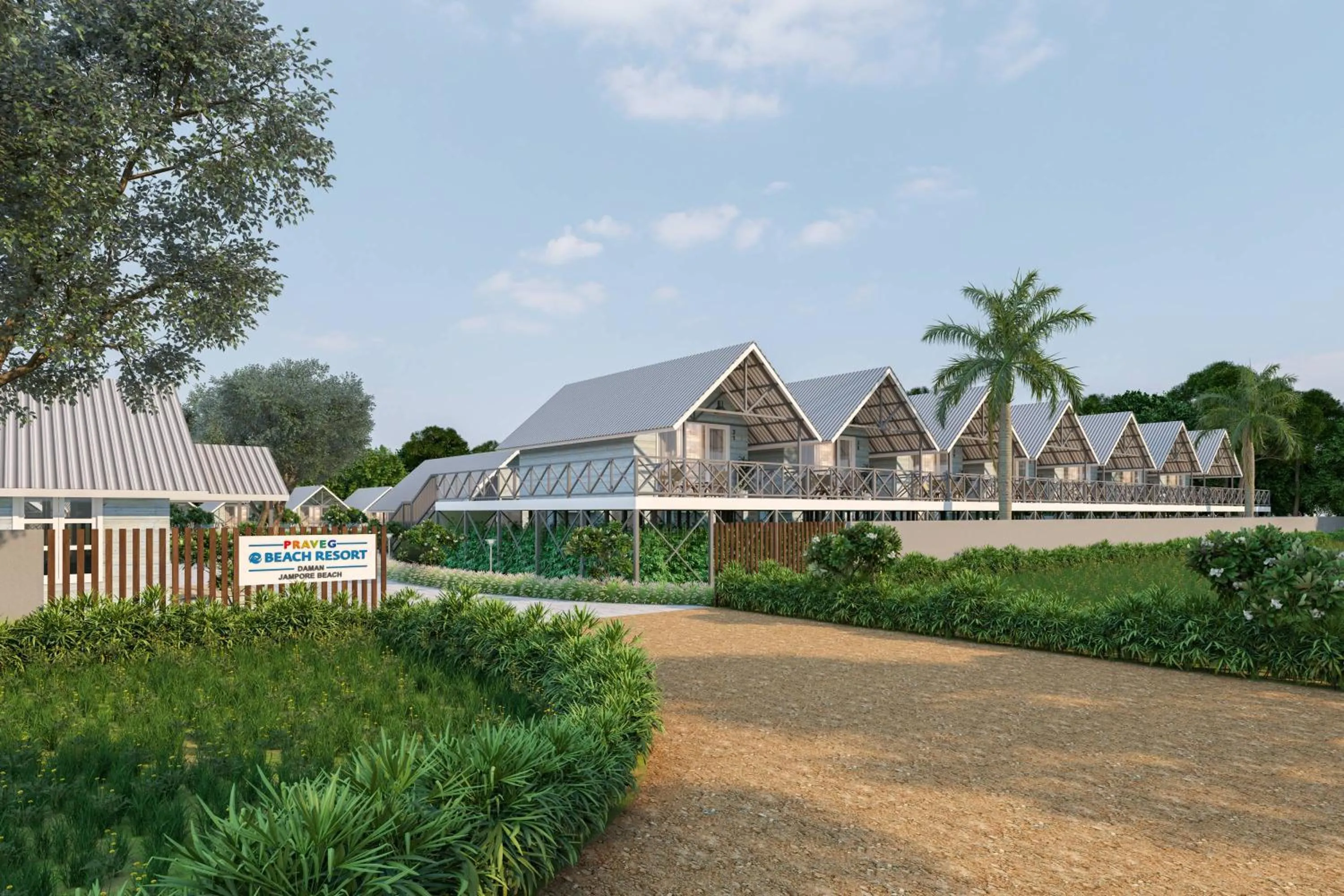 Praveg Beach Resort Daman, Jampore Beach