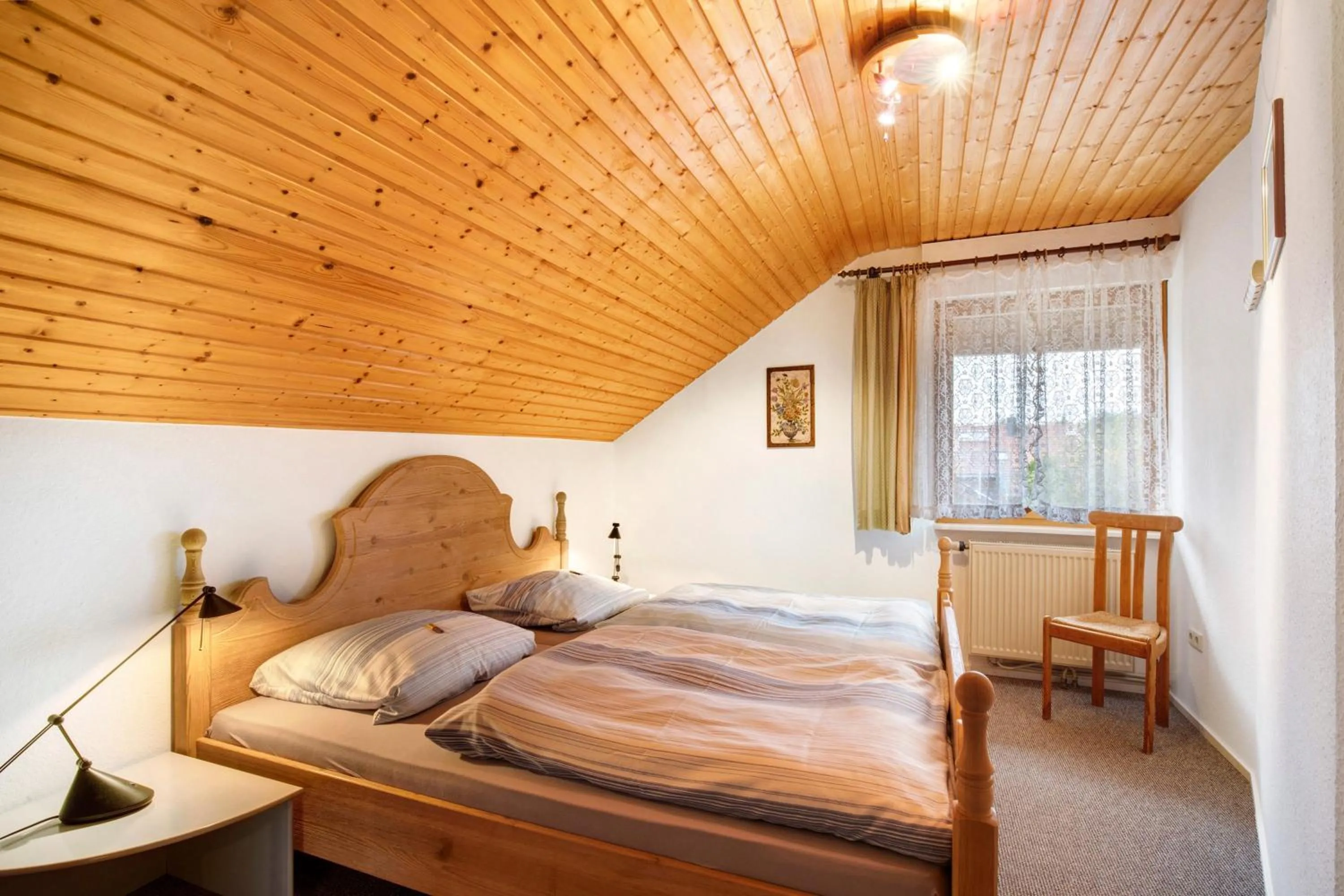 Property building, Bed in Haus Bross