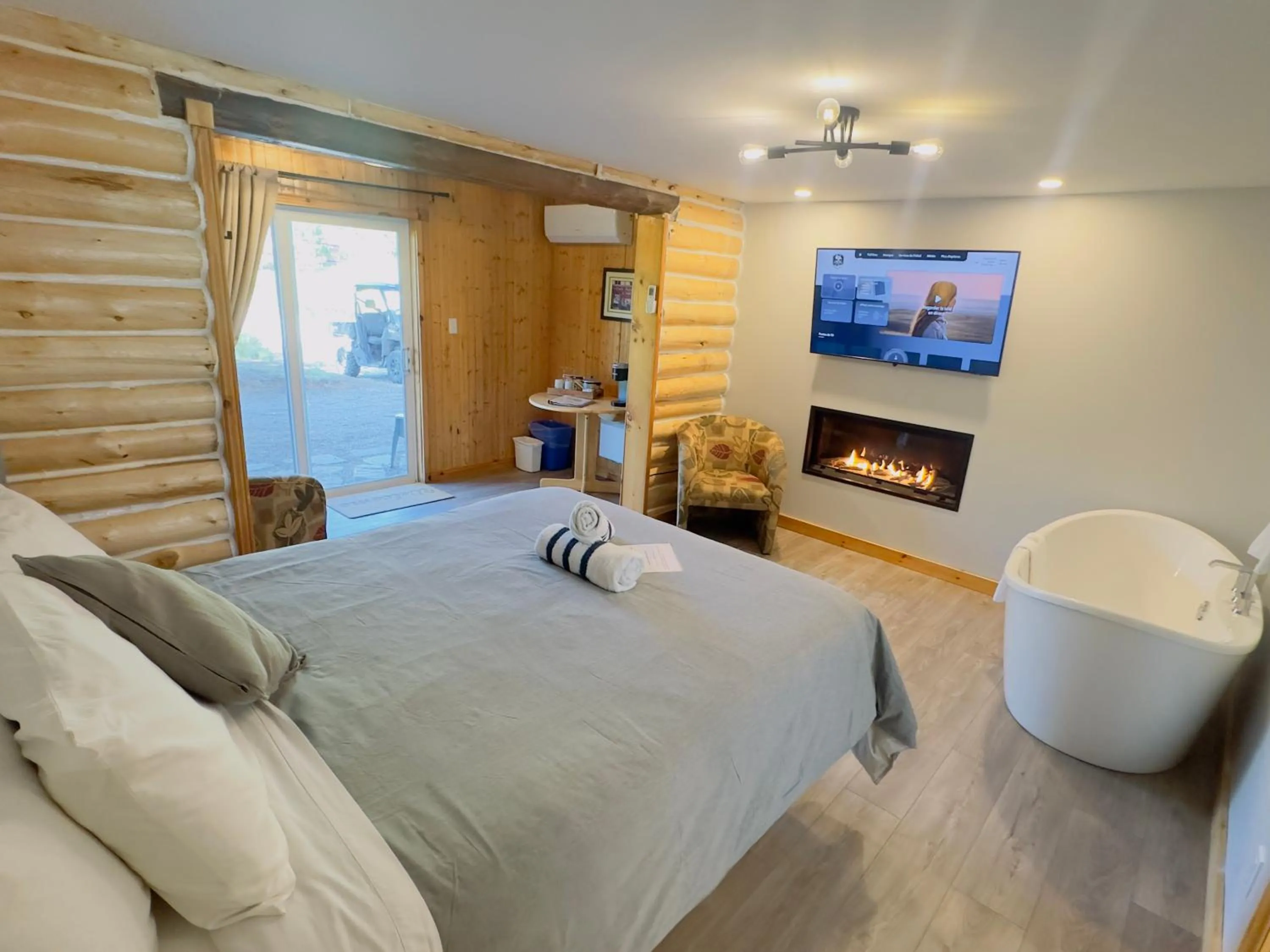 Bed in Auberge Du Vieux Moulin