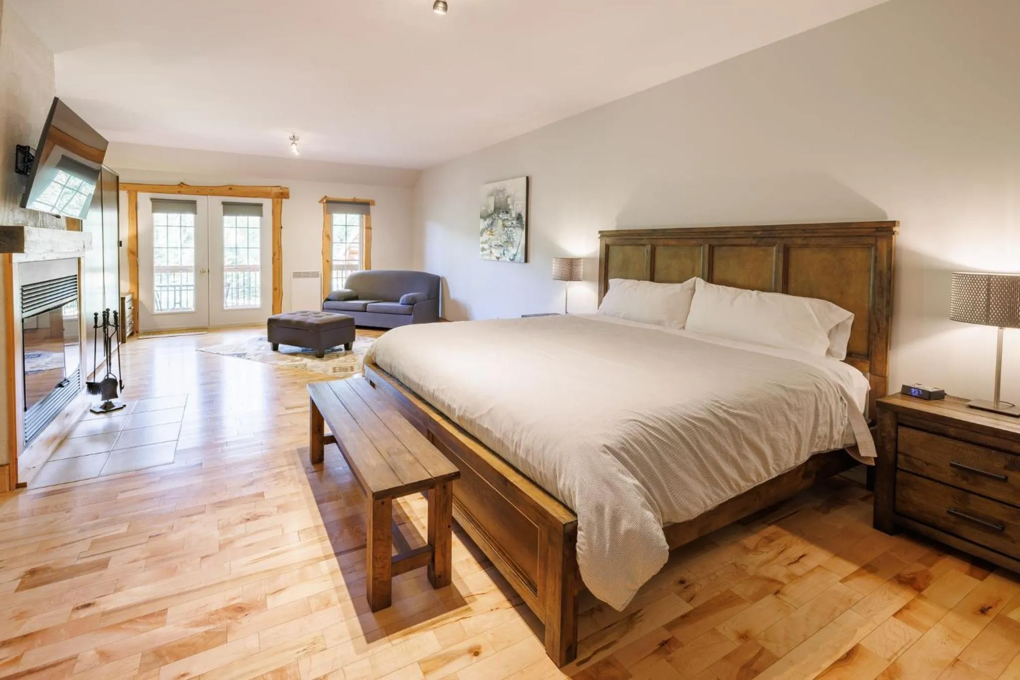 Bed in Auberge Du Vieux Moulin