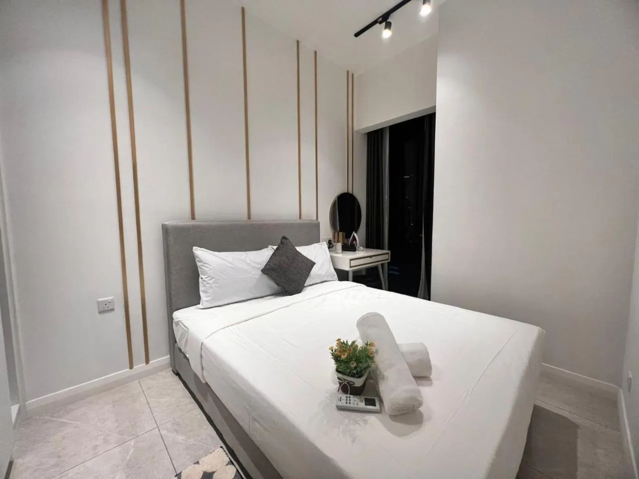 Bedroom, Bed in Axon Serviced Suites Kuala Lumpur