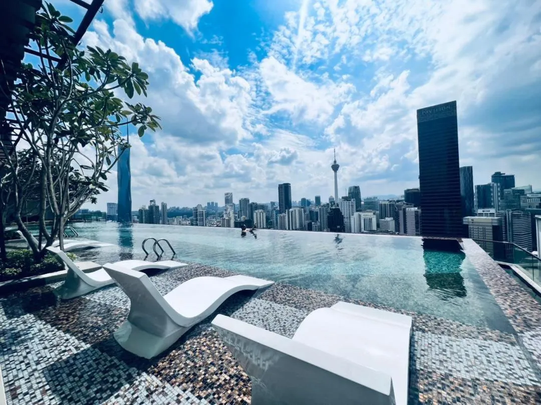 Swimming pool in Axon Serviced Suites Kuala Lumpur