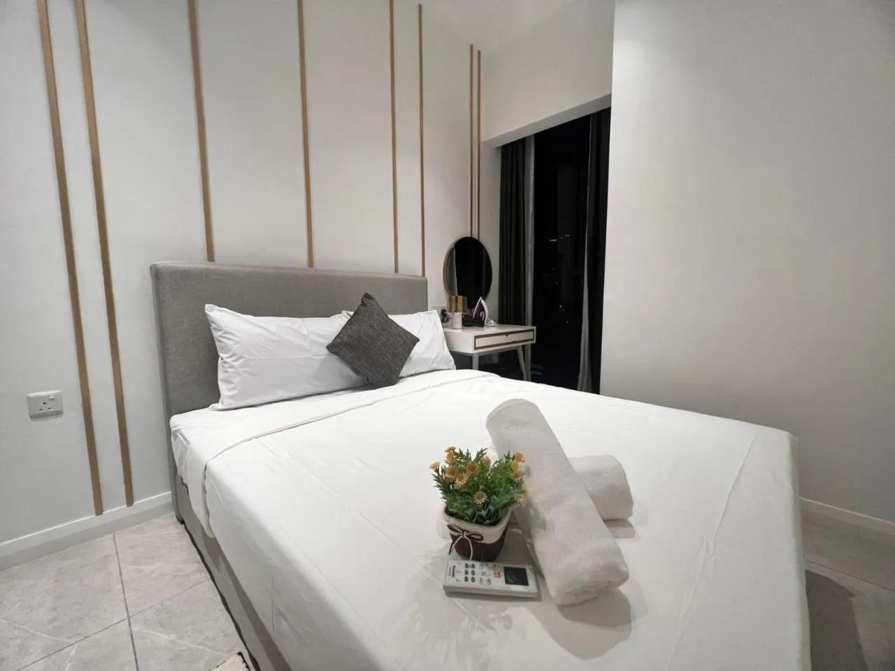 Bedroom, Bed in Axon Serviced Suites Kuala Lumpur