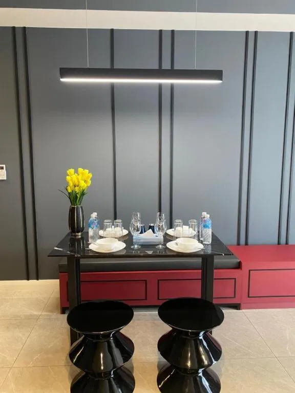 Dining area in Axon Serviced Suites Kuala Lumpur