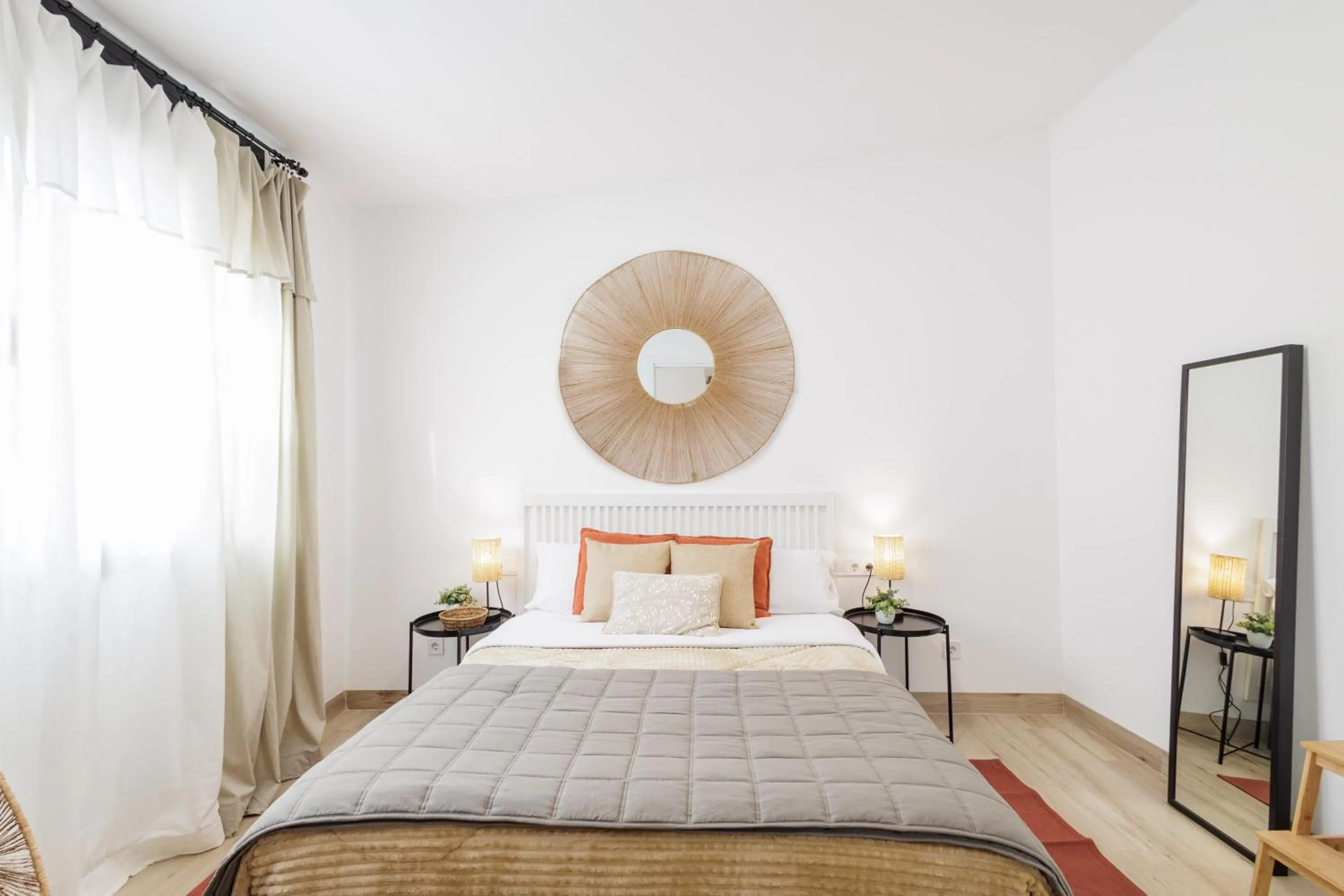 Bed in Apartament a Sant Celoni, Montseny, Barcelona