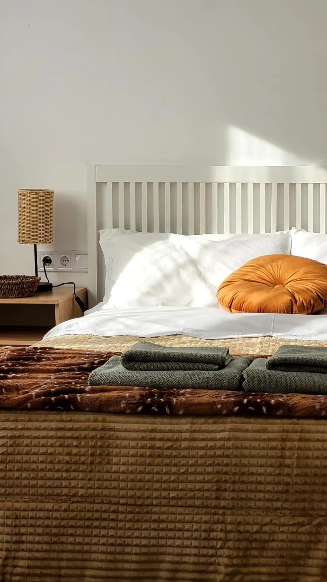 Bed in Apartament a Sant Celoni, Montseny, Barcelona