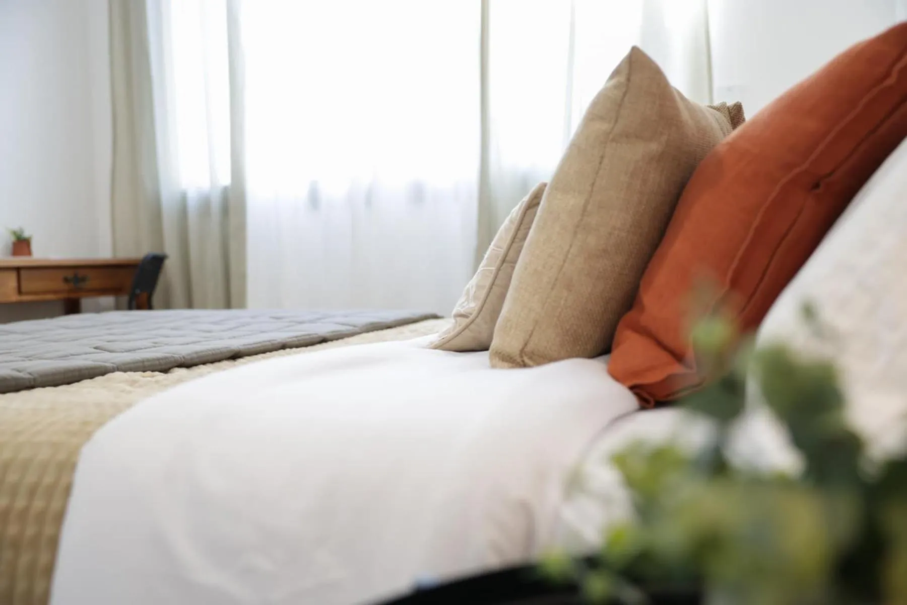 Bed in Apartament a Sant Celoni, Montseny, Barcelona