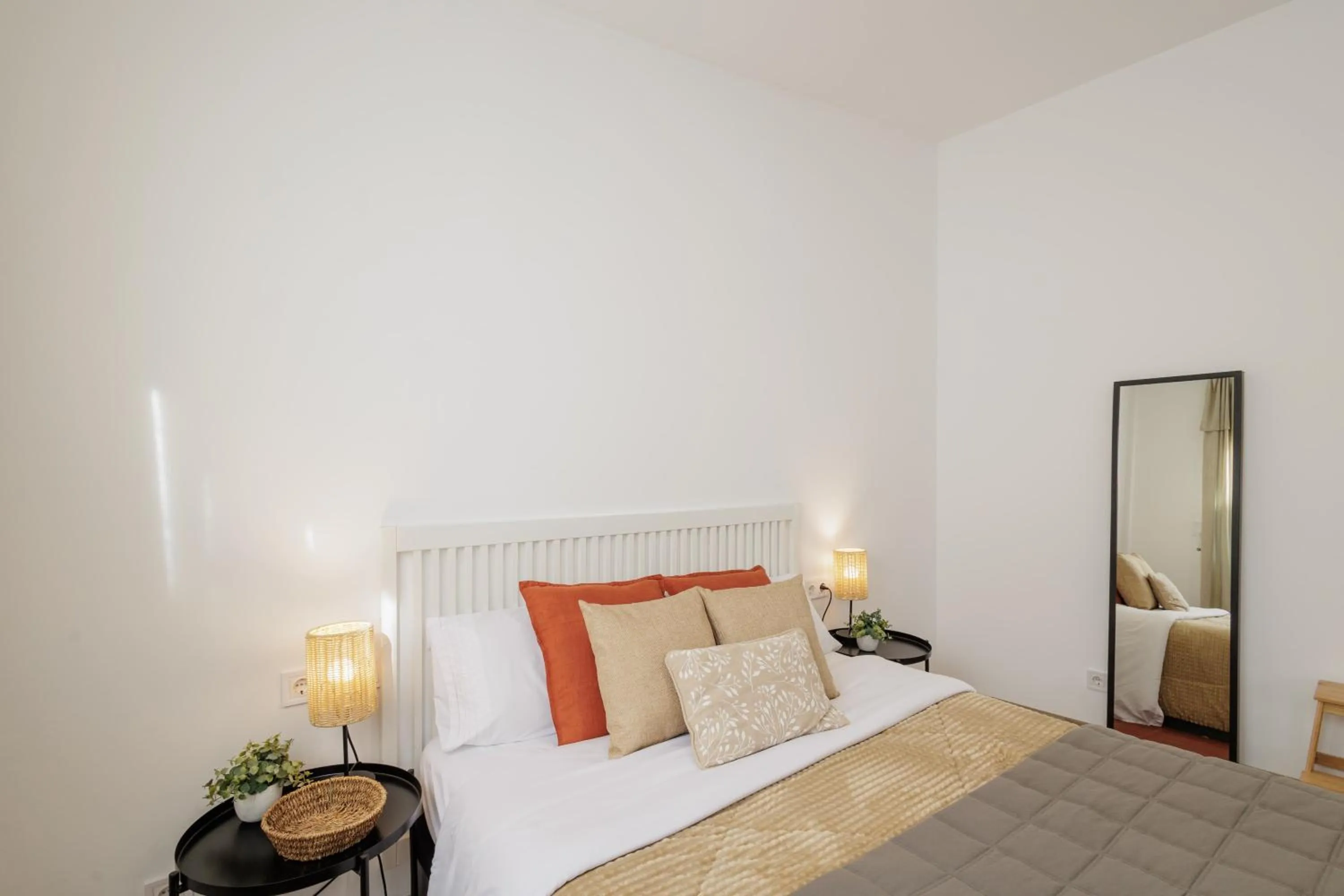 Bed in Apartament a Sant Celoni, Montseny, Barcelona