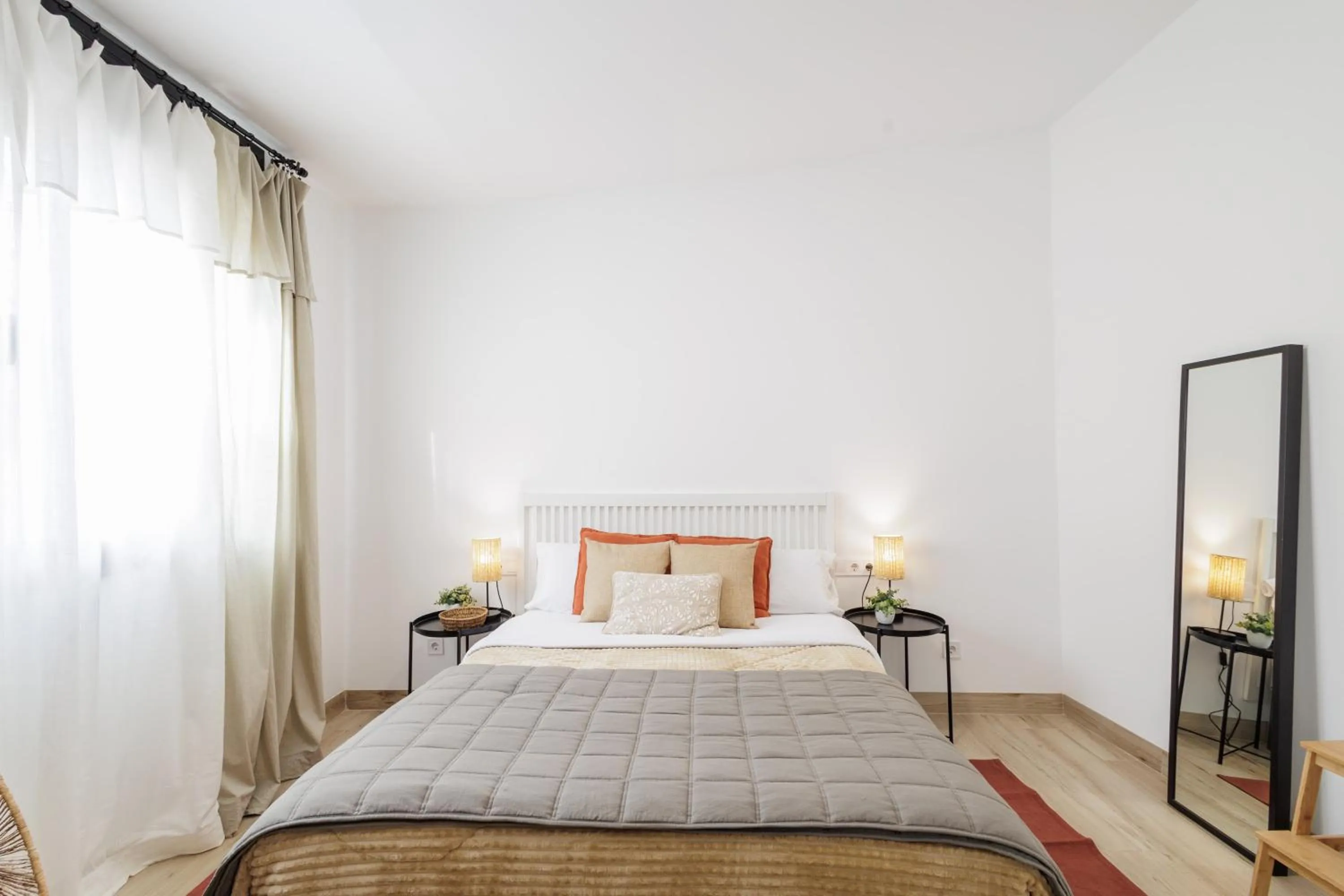 Bed in Apartament a Sant Celoni, Montseny, Barcelona