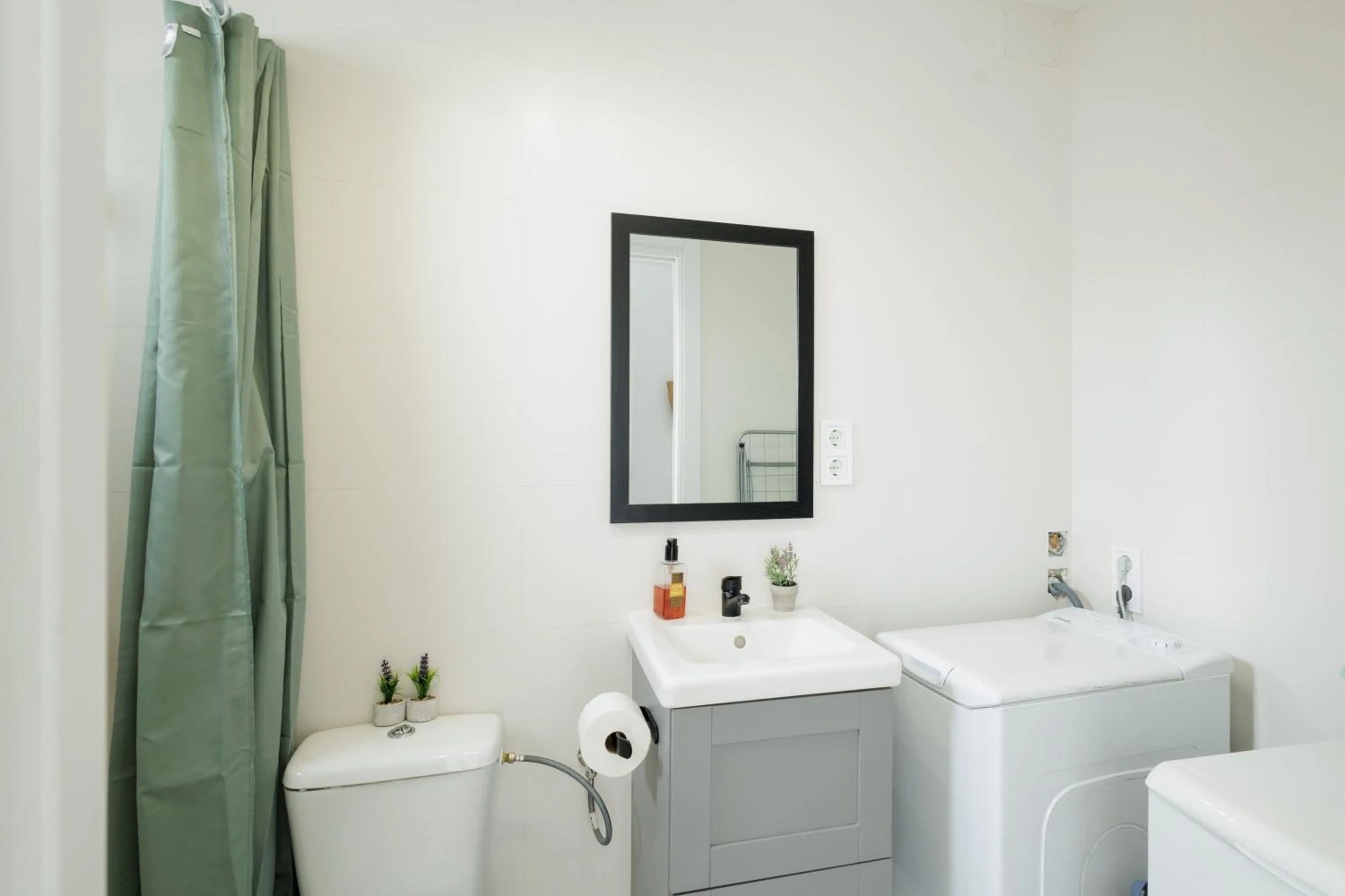 Toilet in Apartament a Sant Celoni, Montseny, Barcelona