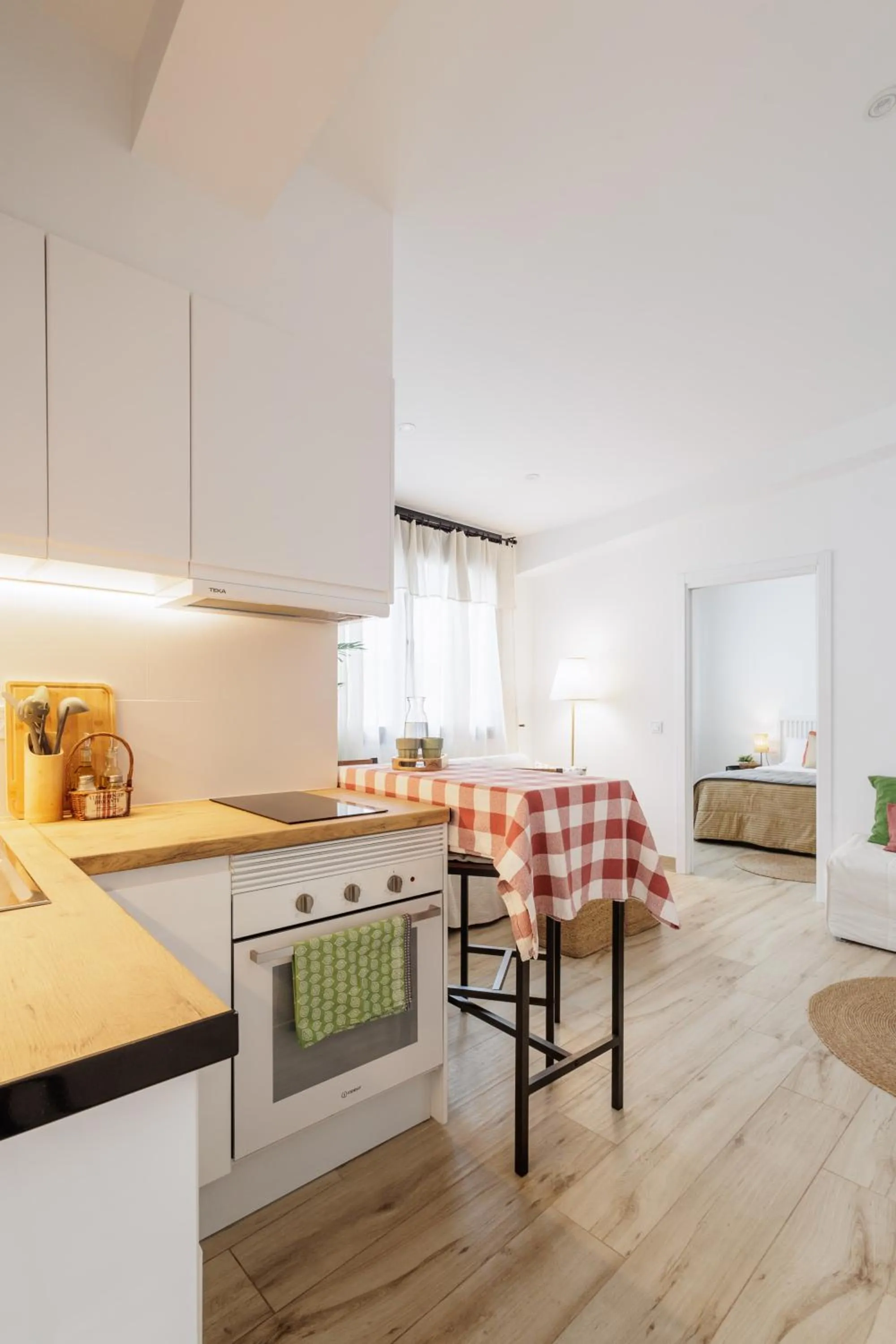 Kitchen or kitchenette in Apartament a Sant Celoni, Montseny, Barcelona