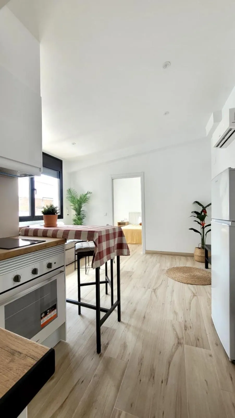 Kitchen or kitchenette in Apartament a Sant Celoni, Montseny, Barcelona
