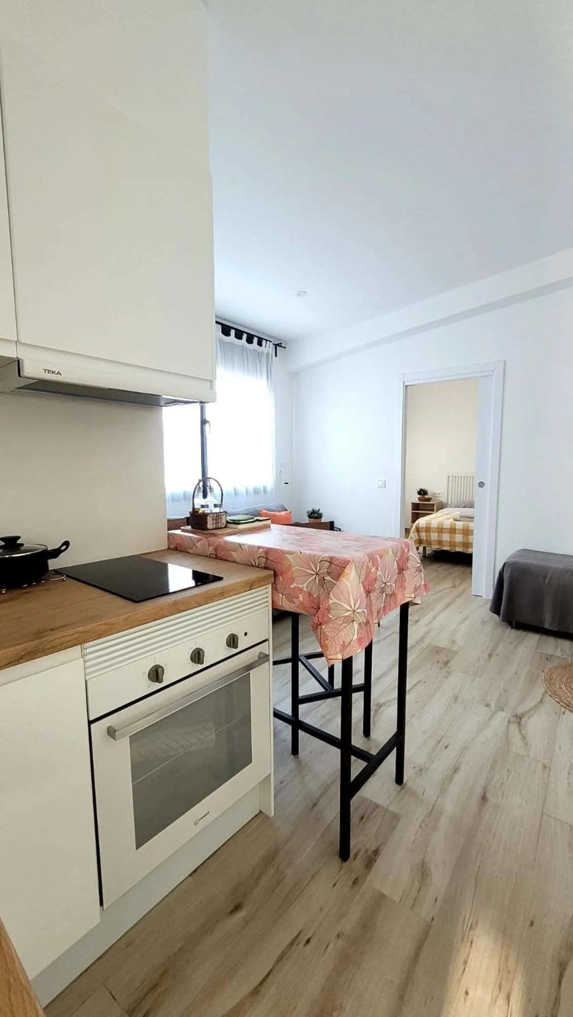 Kitchen or kitchenette in Apartament a Sant Celoni, Montseny, Barcelona