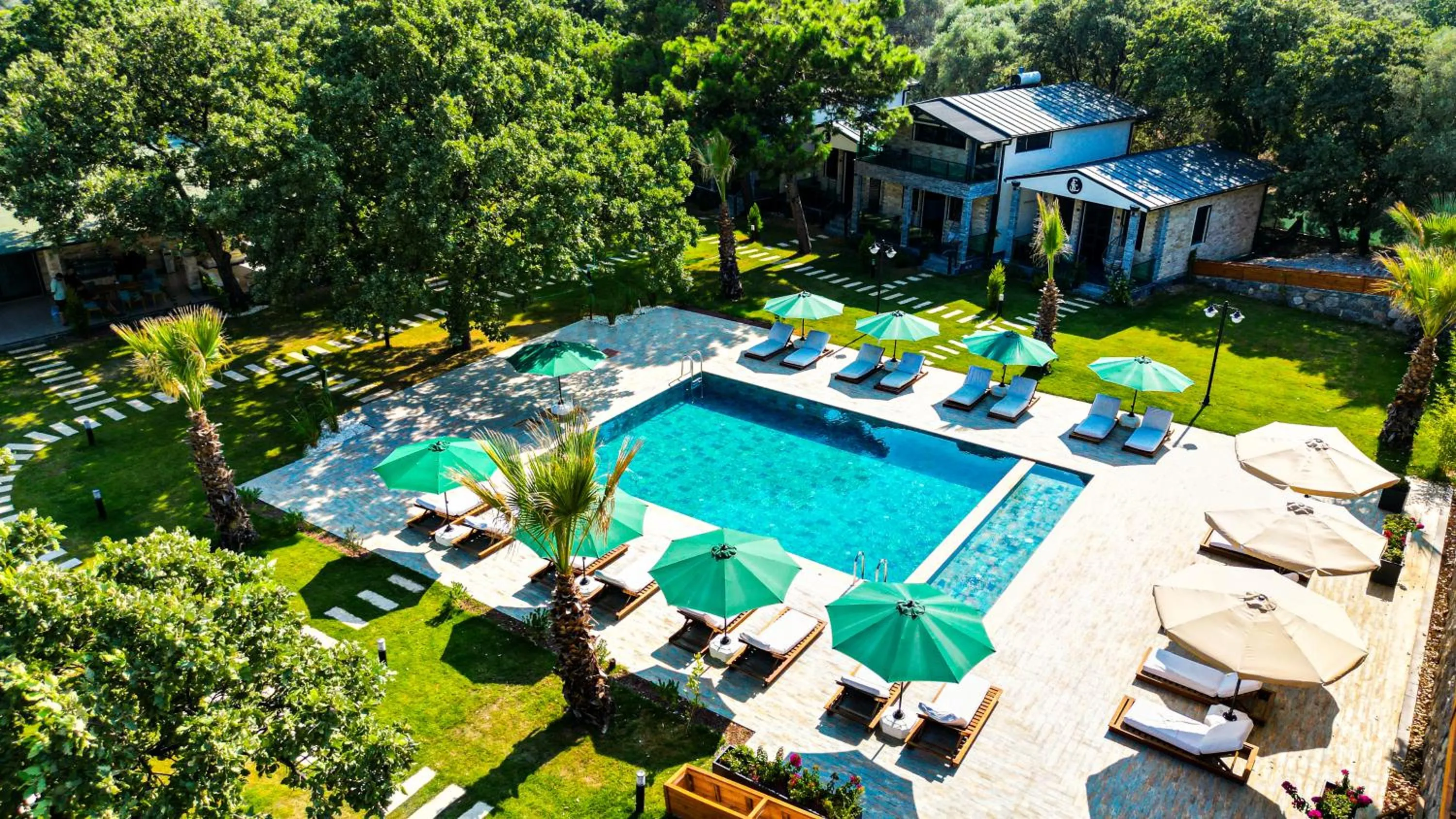 Swimming pool in Elasu Bodrum