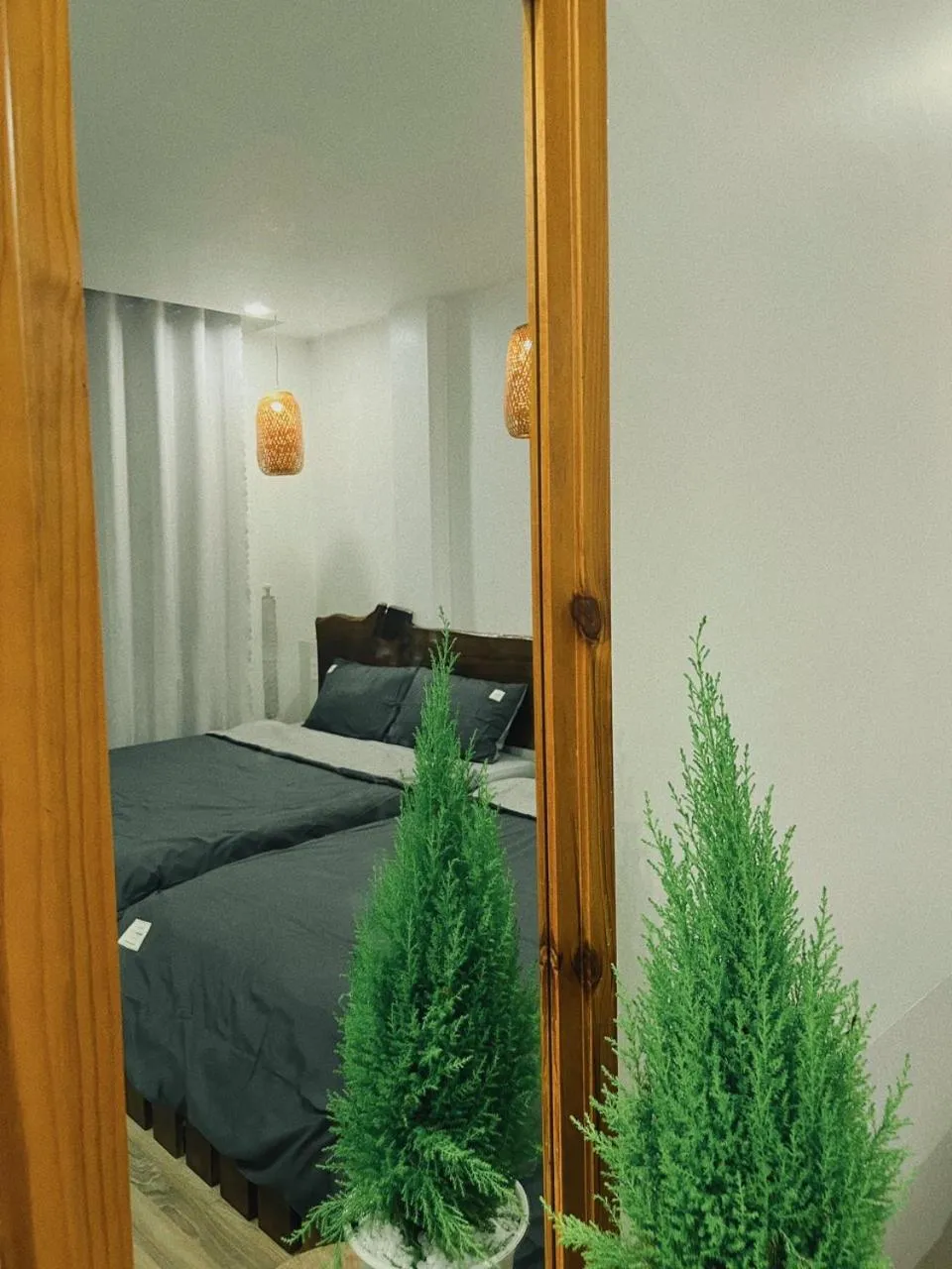 Decorative detail, Bed in Pi House - Nhà ở Đà Lạt 2