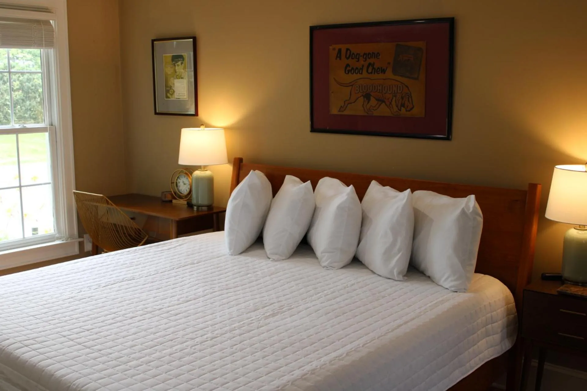 Bed in The Emory House