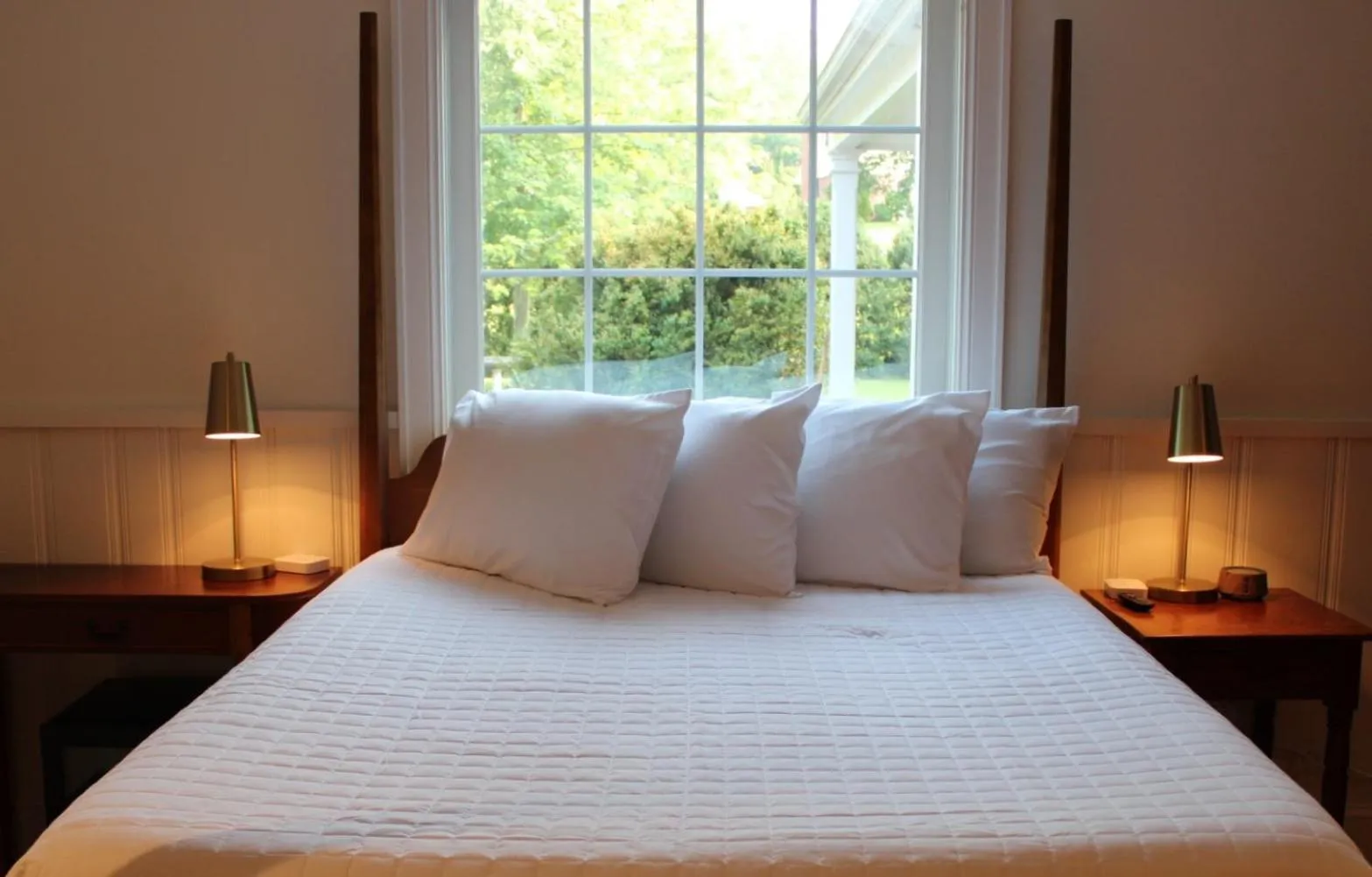 Bed in The Emory House