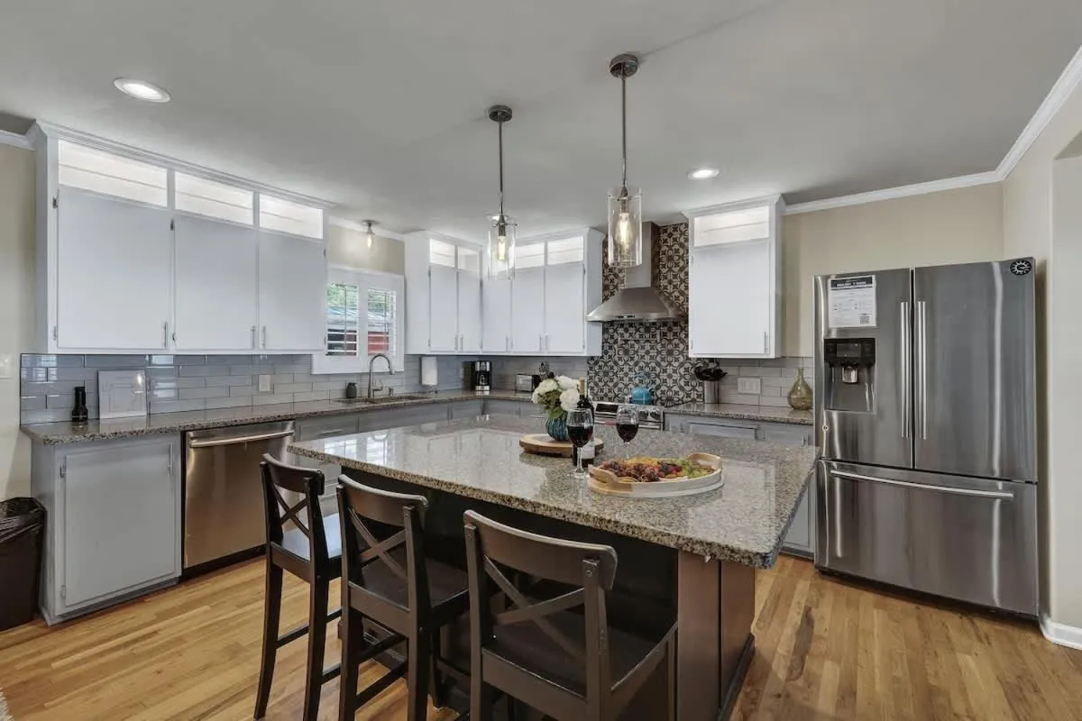 Kitchen or kitchenette in Luxury Mid Century Charmer Near Historic Main St