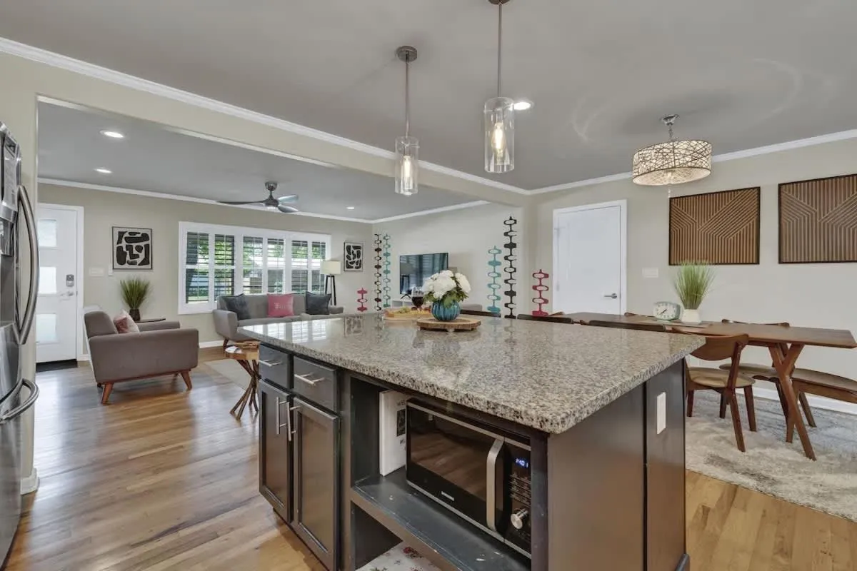 Kitchen or kitchenette in Luxury Mid Century Charmer Near Historic Main St