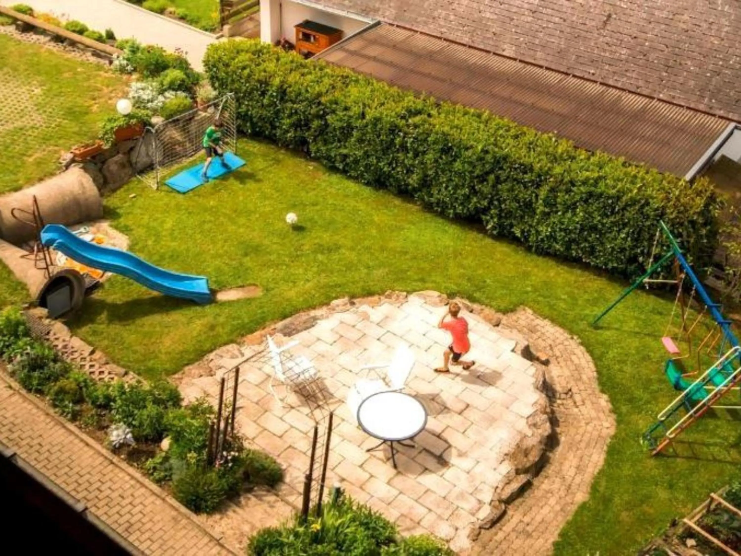 Children play ground in Ferienwohnungen Maierhof Oberried