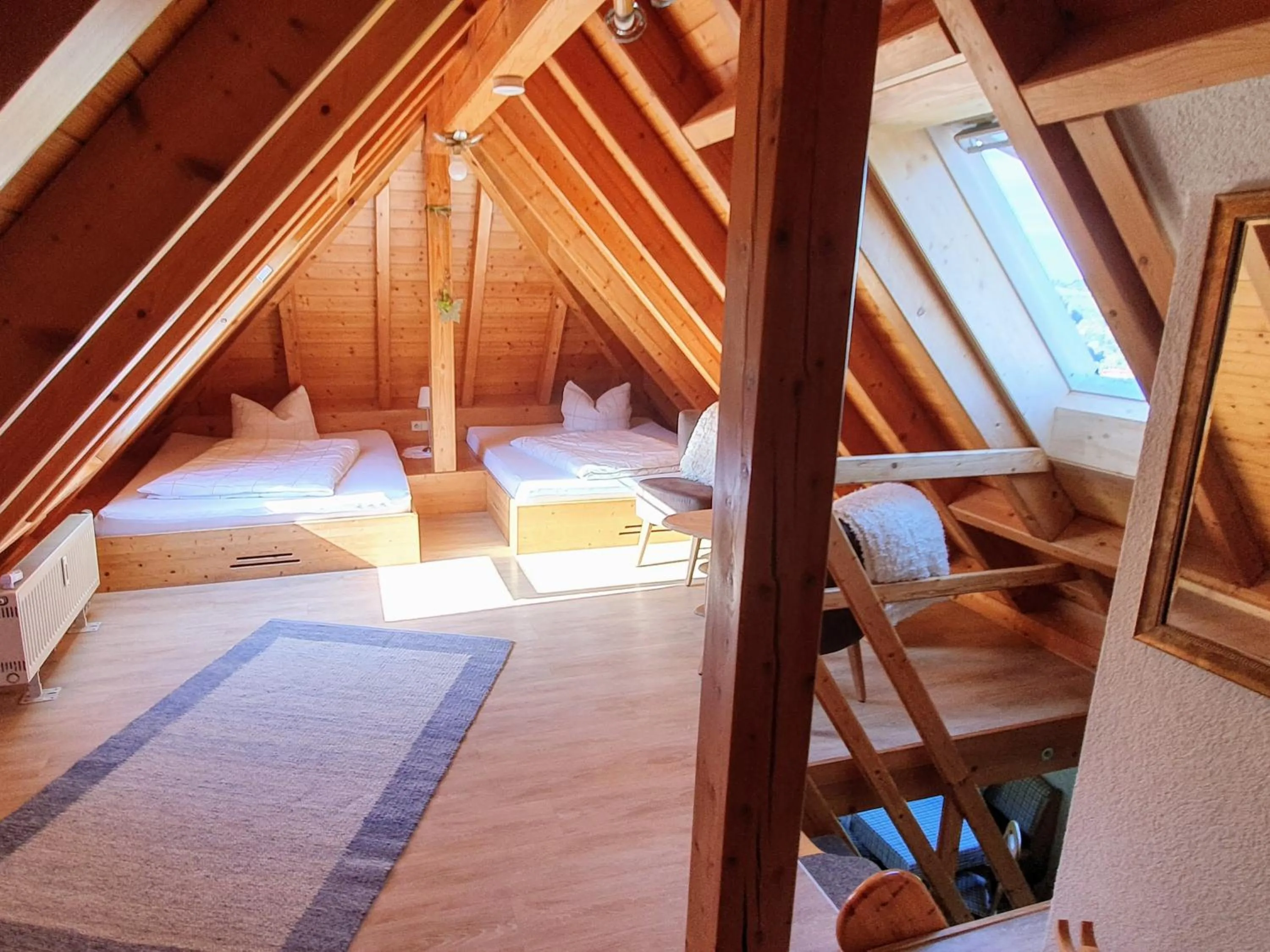 Bedroom, Bed in Ferienwohnungen Maierhof Oberried