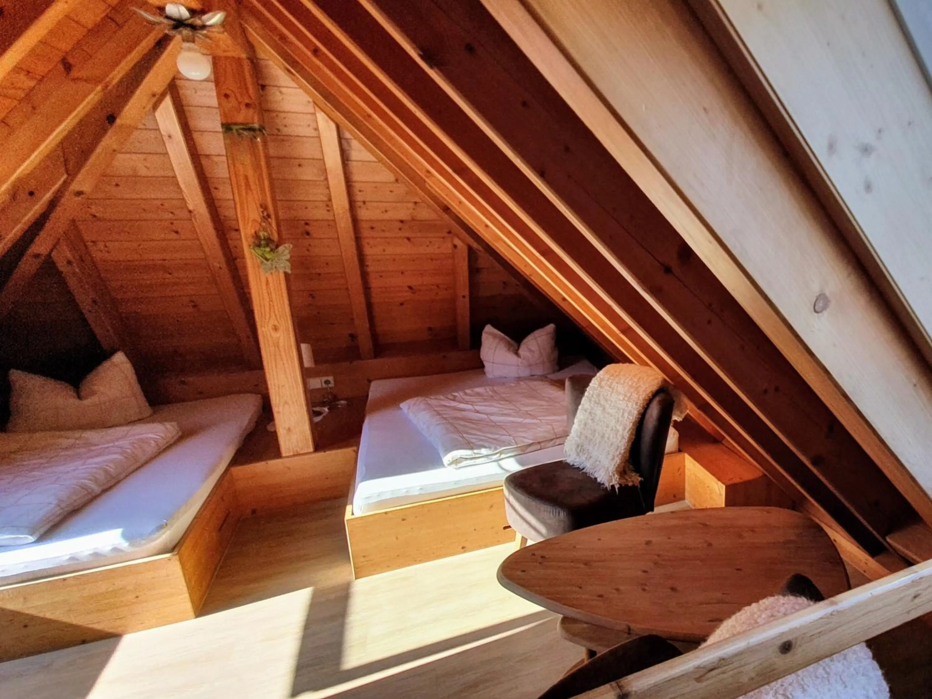 Bedroom, Bed in Ferienwohnungen Maierhof Oberried