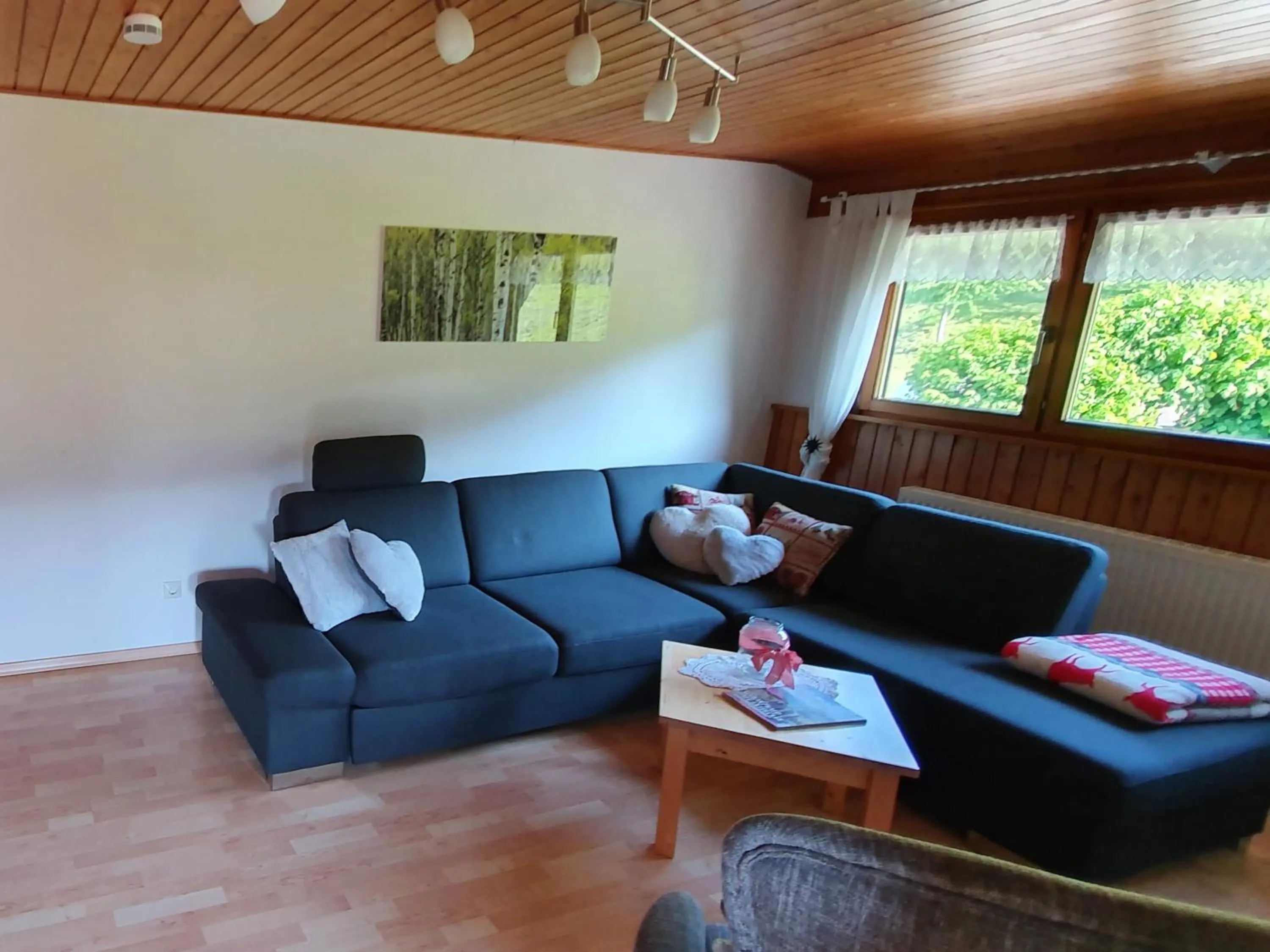 Living room in Ferienwohnungen Maierhof Oberried