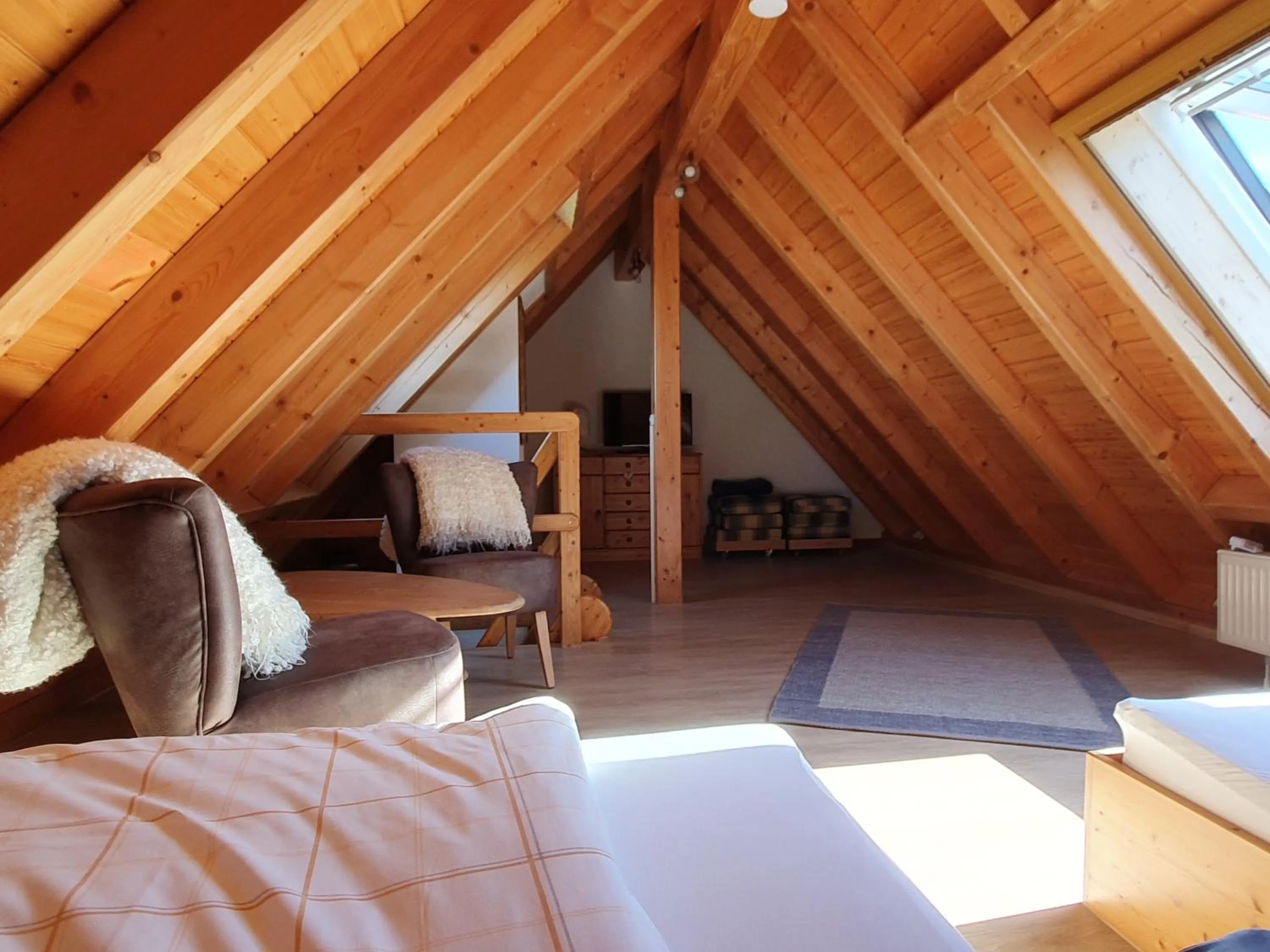Bedroom, Bed in Ferienwohnungen Maierhof Oberried