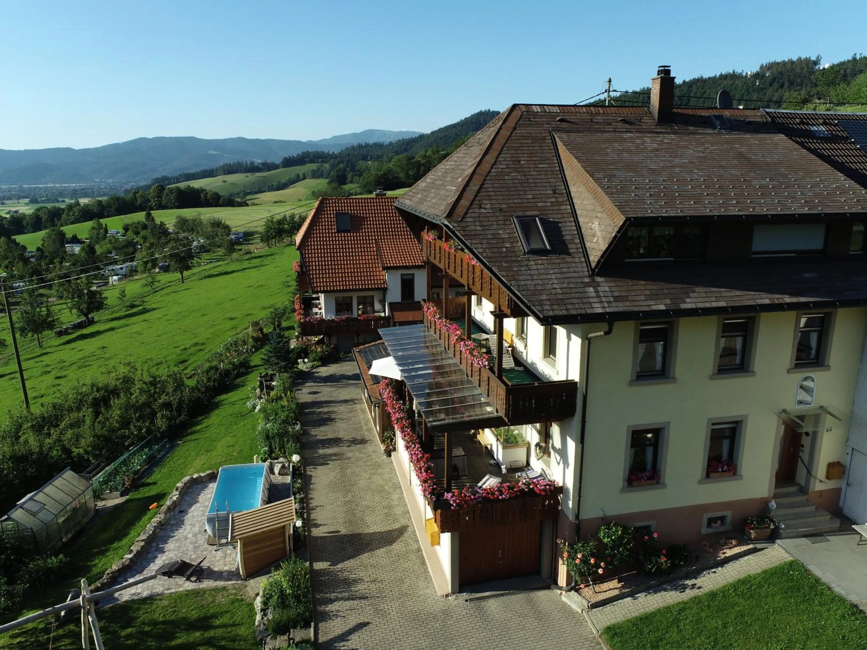 Property building in Ferienwohnungen Maierhof Oberried