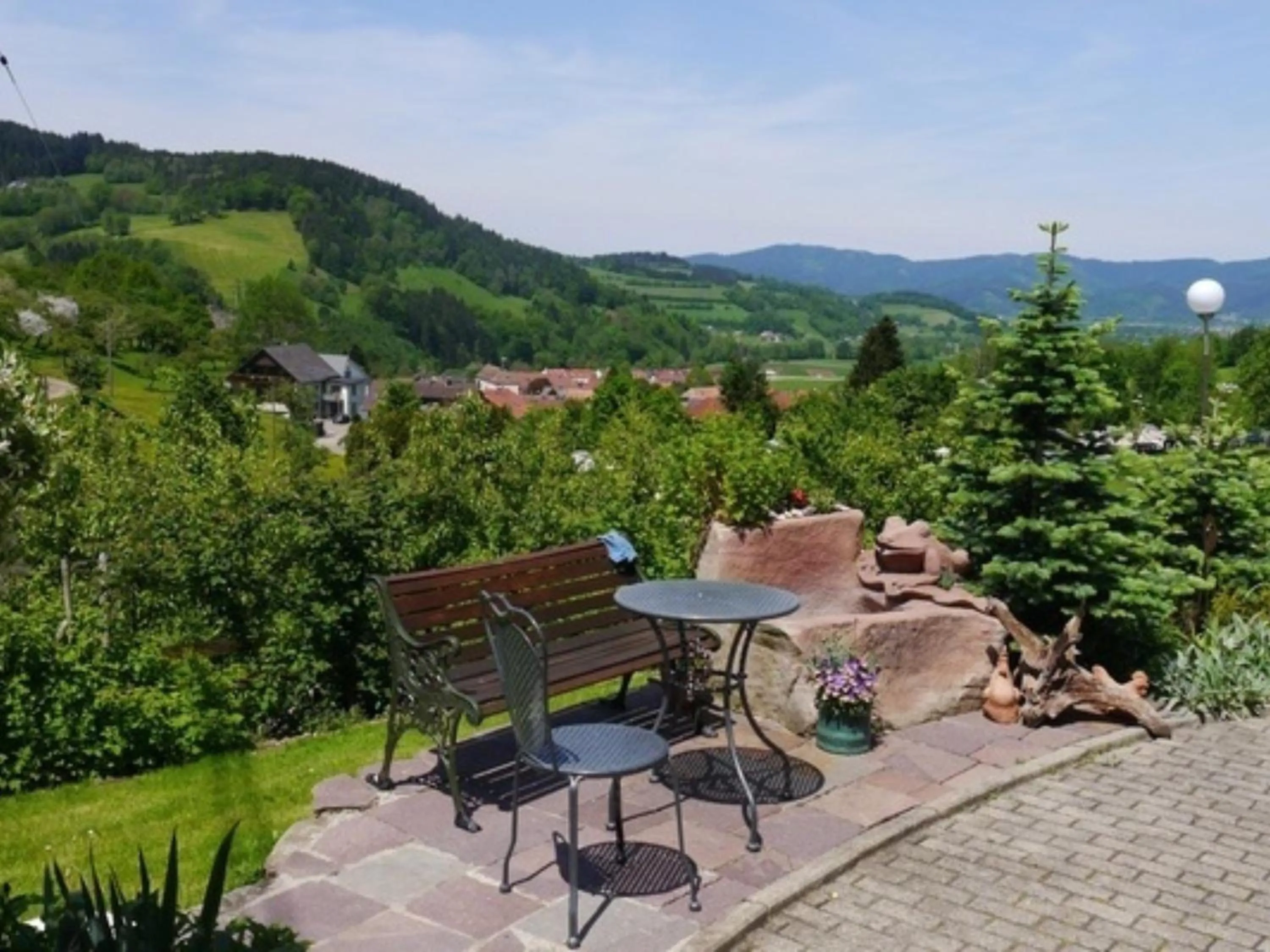 Balcony/Terrace in Ferienwohnungen Maierhof Oberried