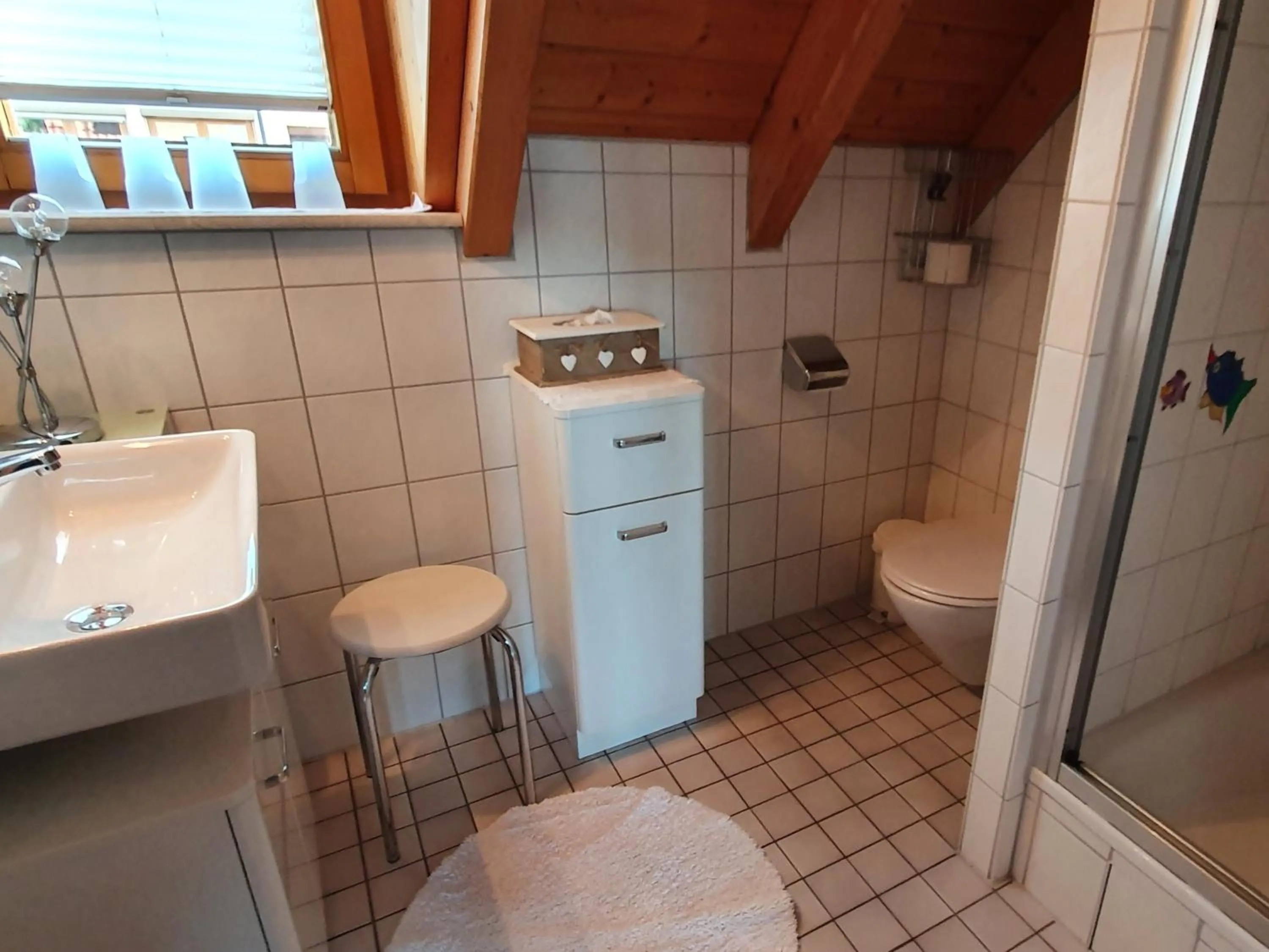 Bathroom in Ferienwohnungen Maierhof Oberried
