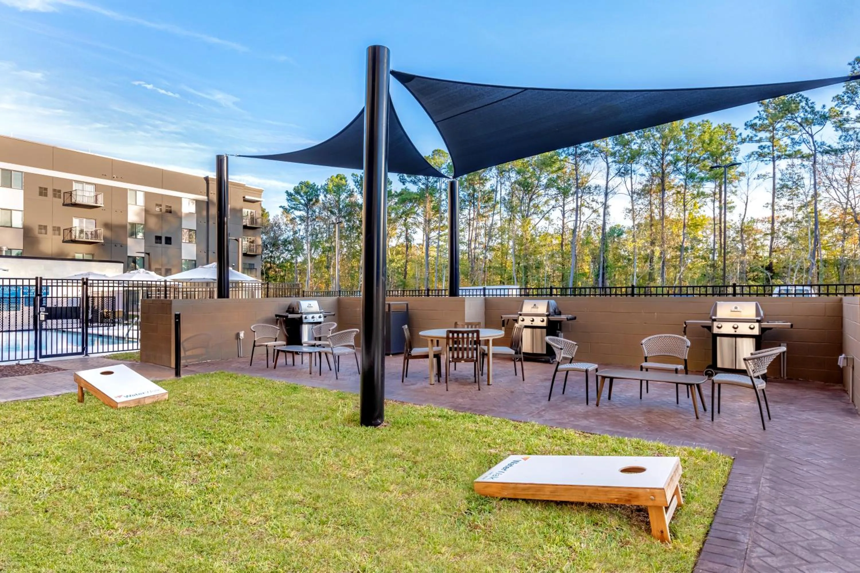 BBQ facilities in WaterWalk Extended Stay by Wyndham Jacksonville Deerwood Pk