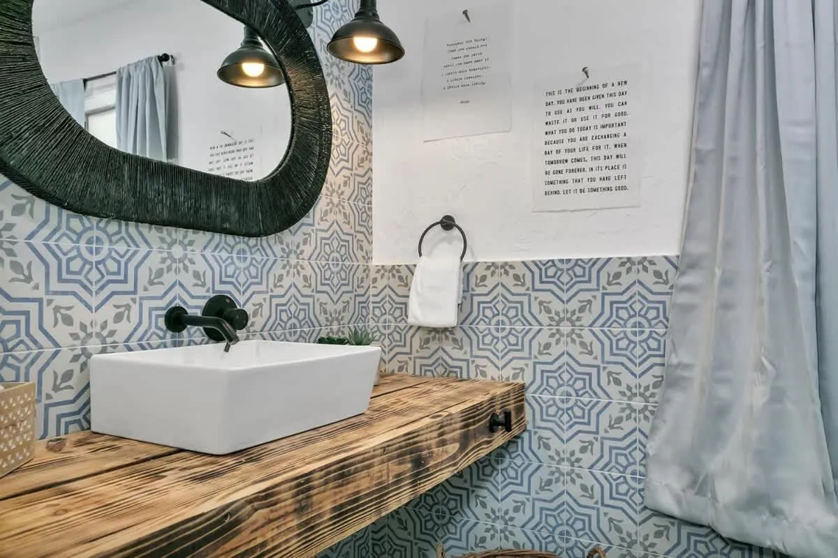 Photo of the whole room in A Crystal Place Hot Tub 1 Blk off Main St!