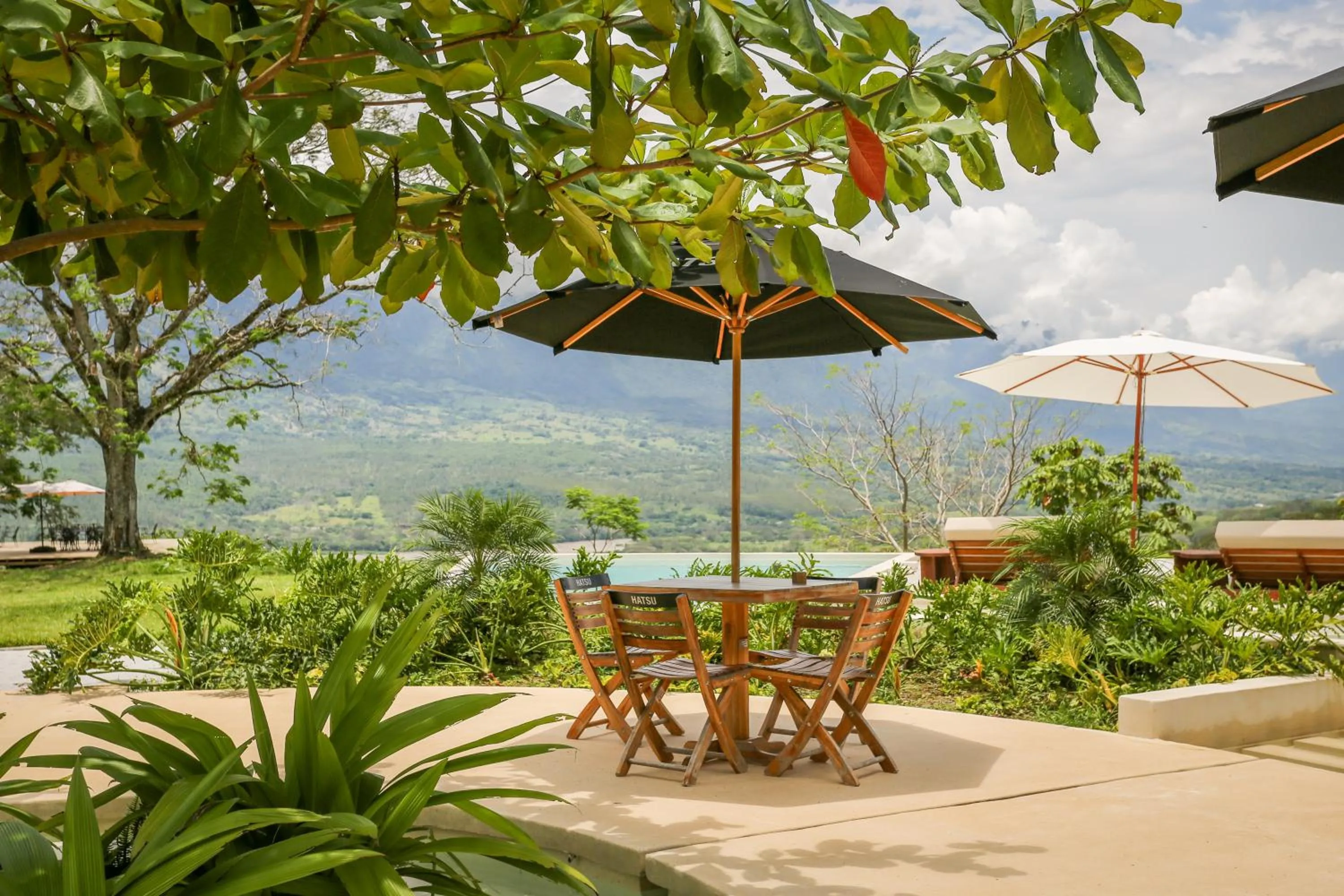 Mountain view in Hotel Tahiti