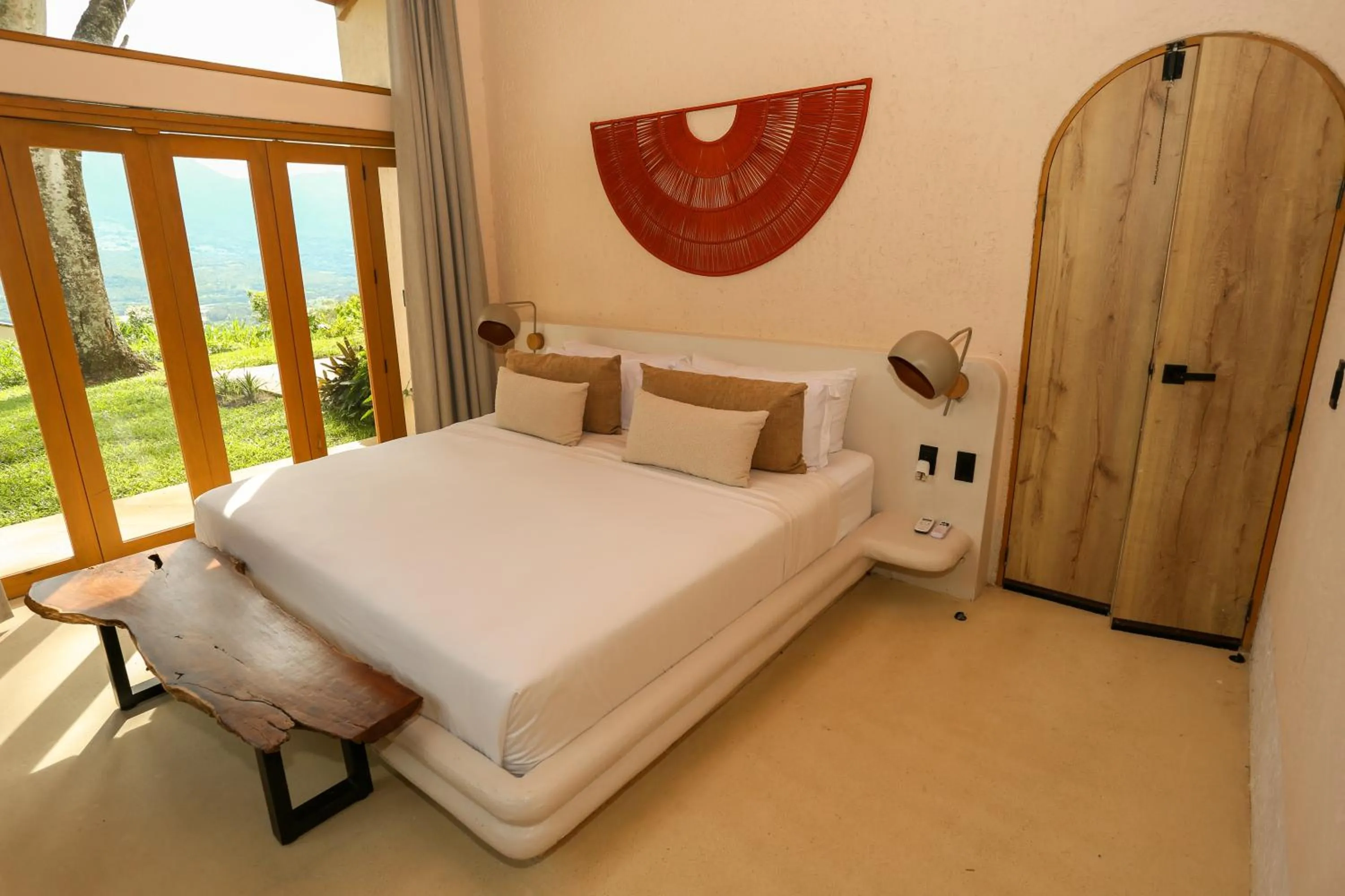 Bed in Hotel Tahiti