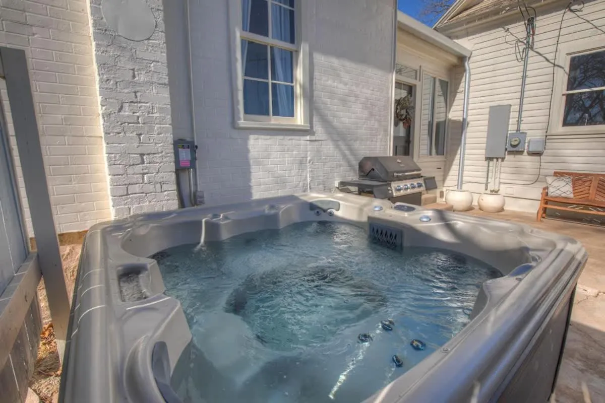 Swimming pool in Gorgeous Home 1 Blk from Main with Hot Tub & Fire Pit!