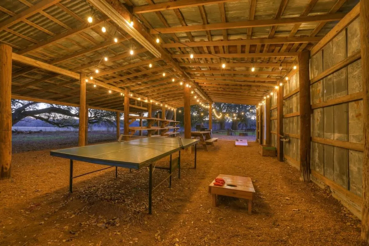 Patio in Willies House with Country Views - Shared Party Barn