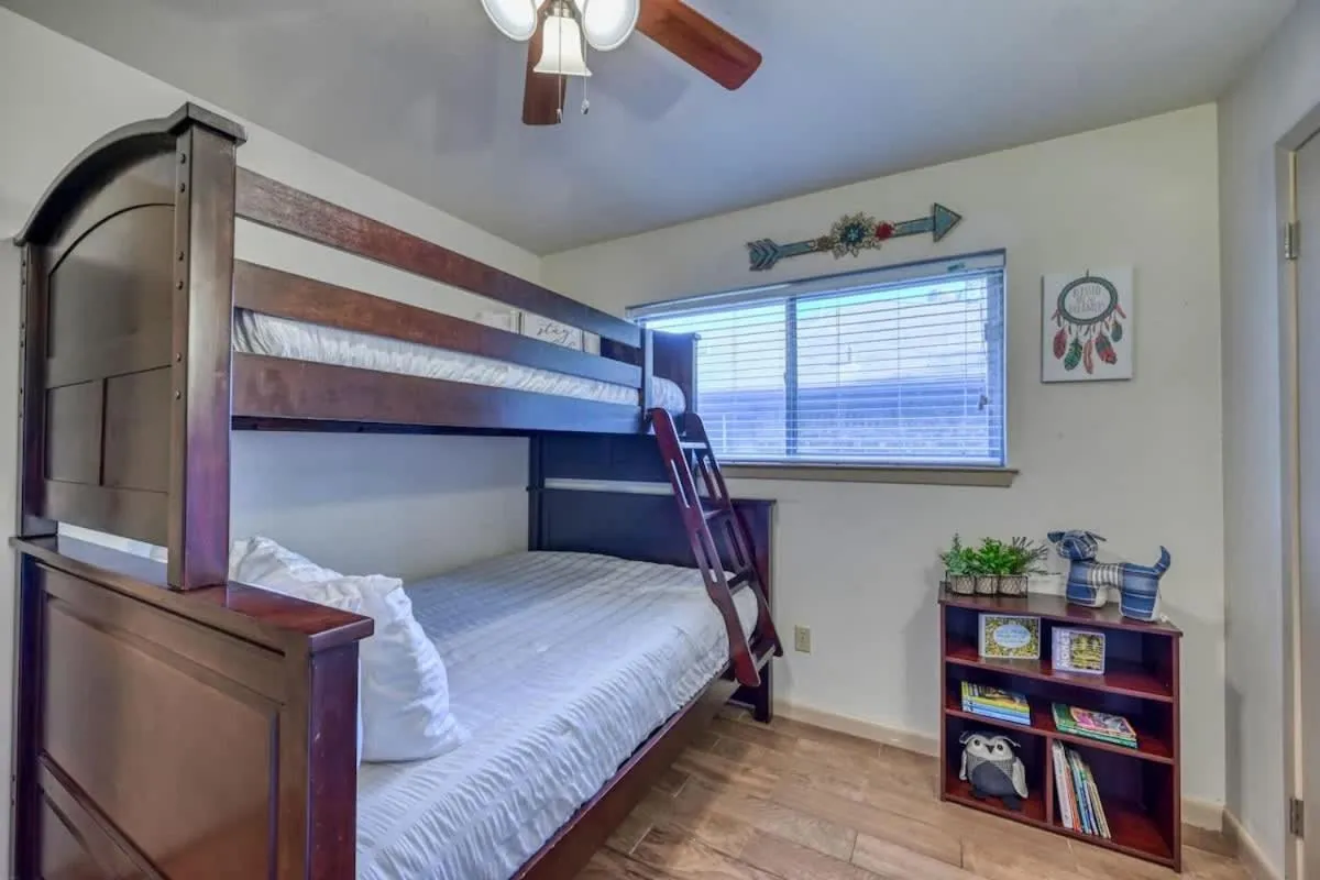 Bed in Kerrville Hidden Gem with Firepit and Grill - Great Location