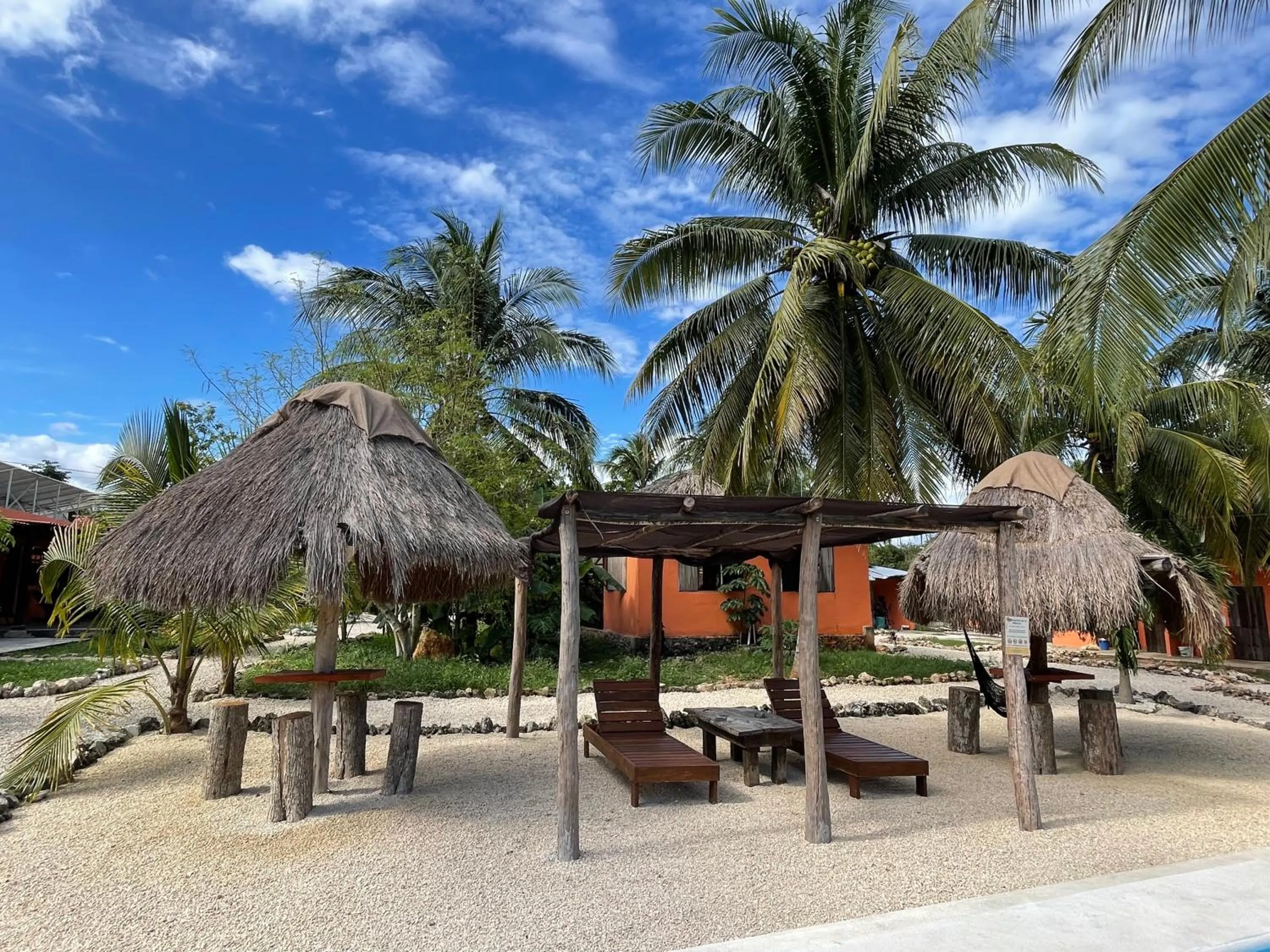 Swimming pool in Hotel Bacalar Sunshine