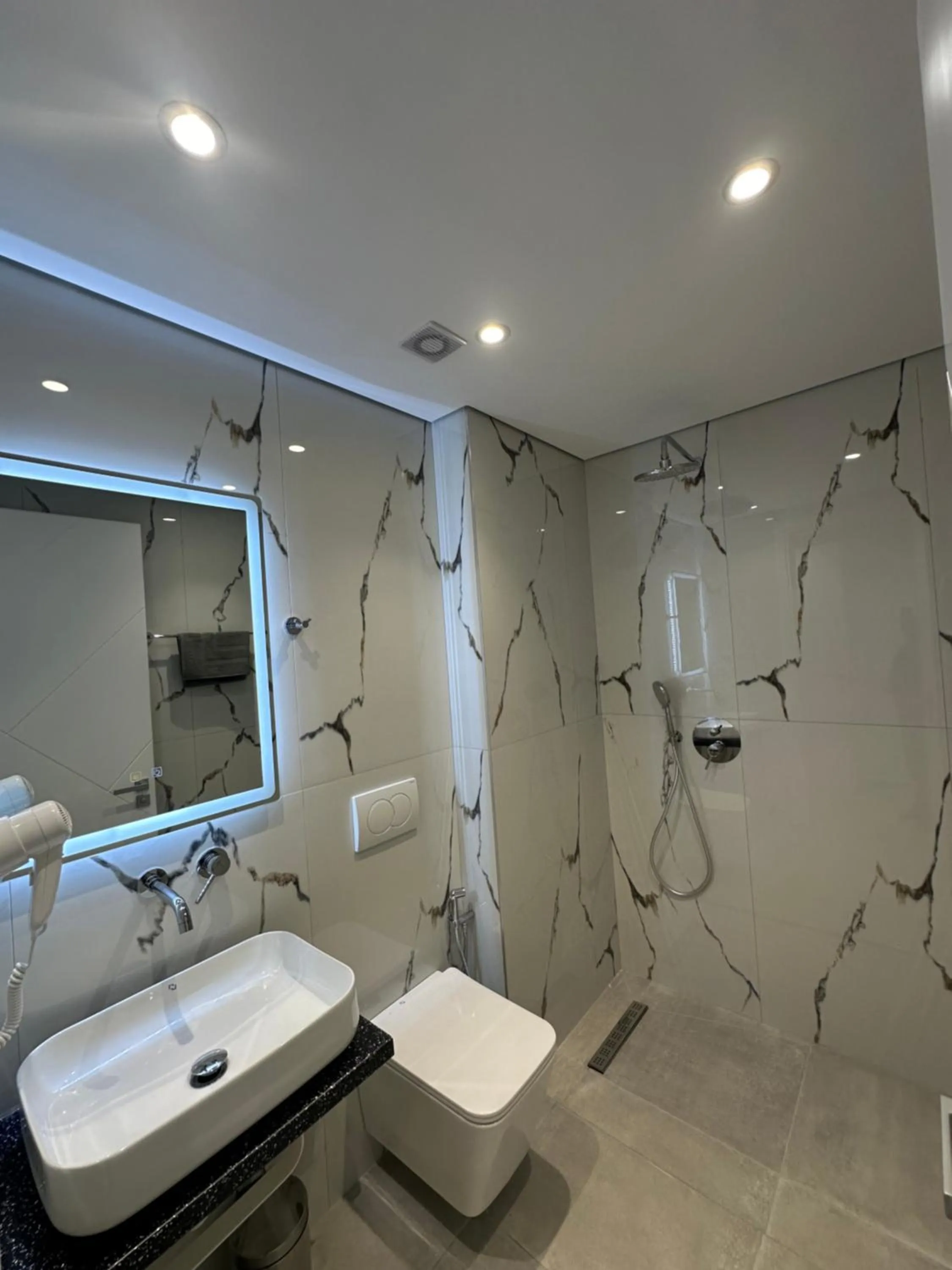 Shower in Noa Boutique Hotel