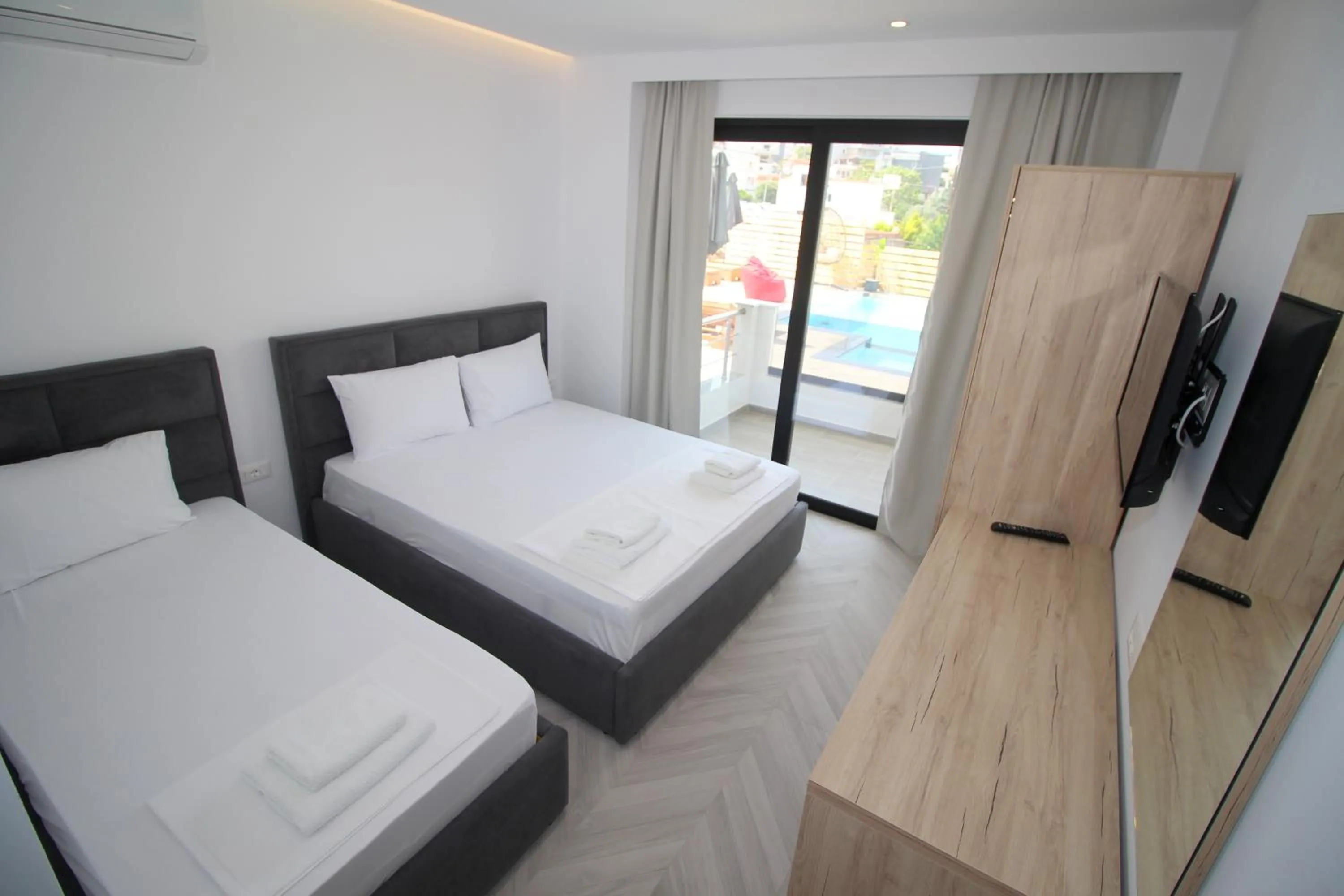 Bed in Noa Boutique Hotel