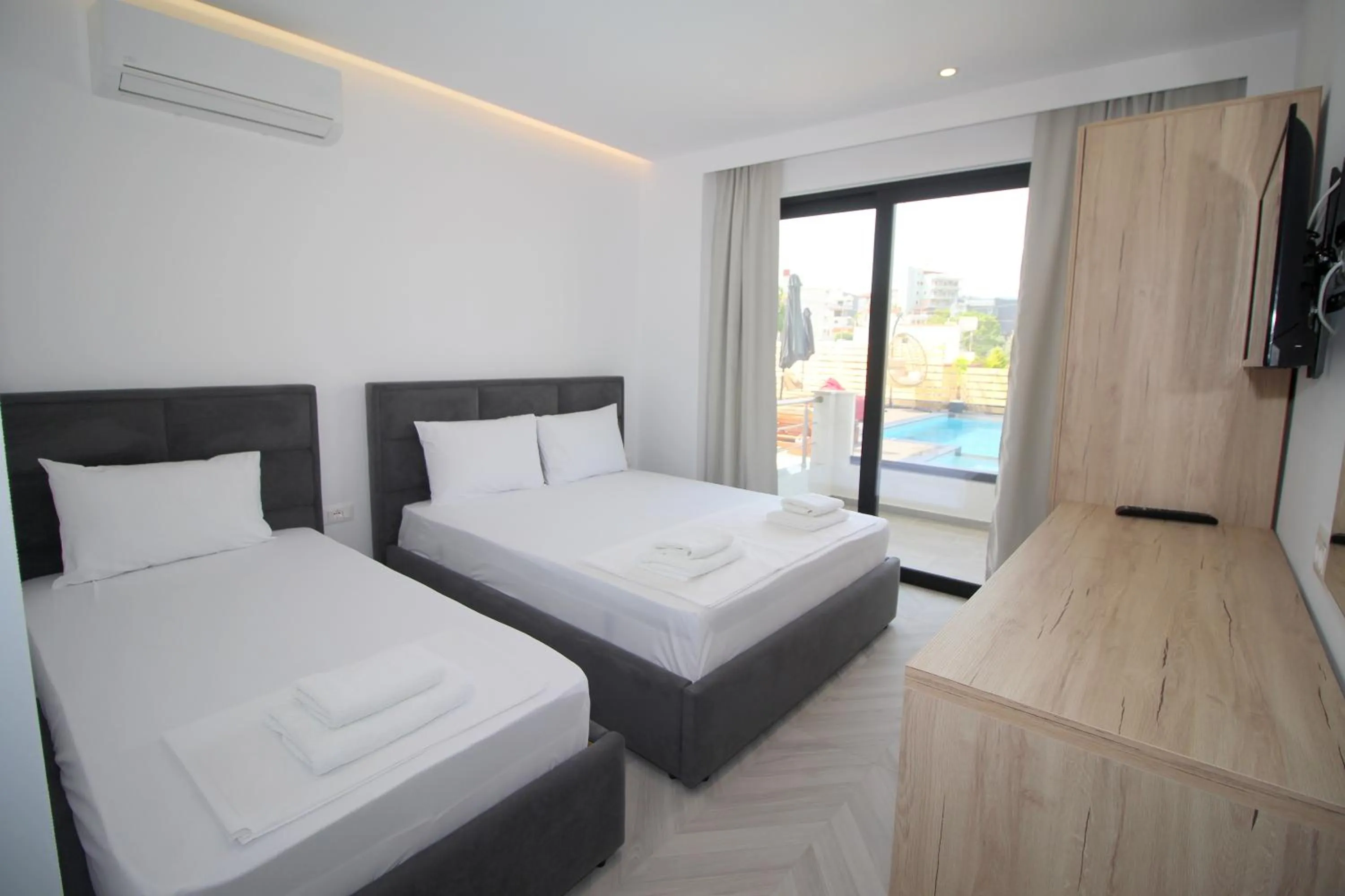 Bed in Noa Boutique Hotel