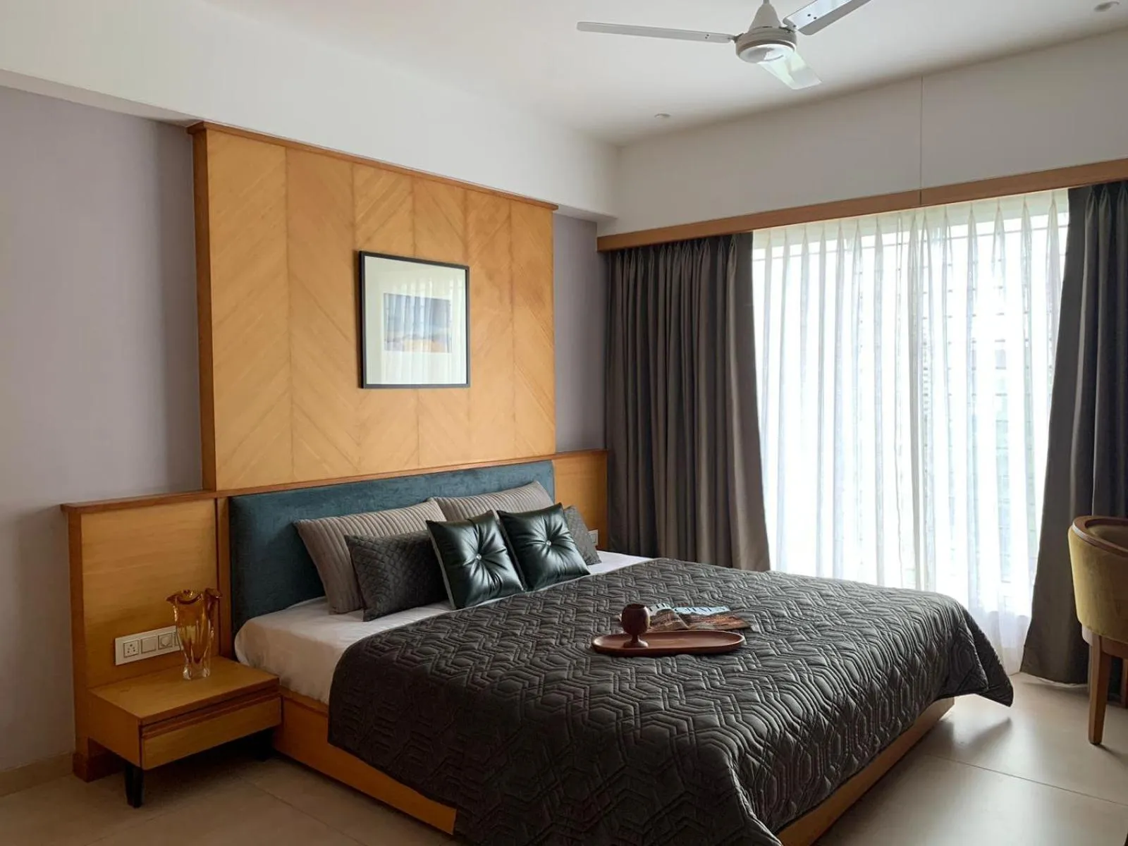 Bedroom, Bed in Alba Inn, Vijay Nagar